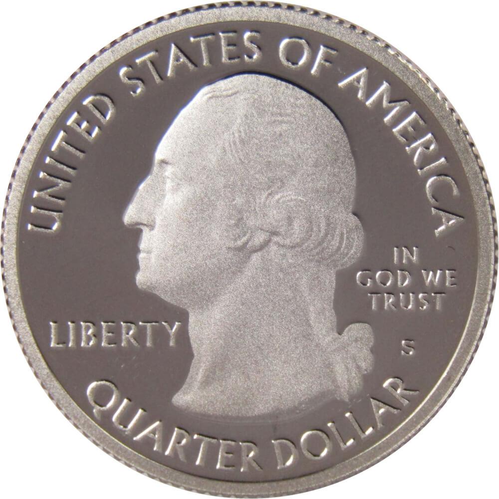 2012 S Acadia National Park Quarter Clad Proof 25c Coin Collectible