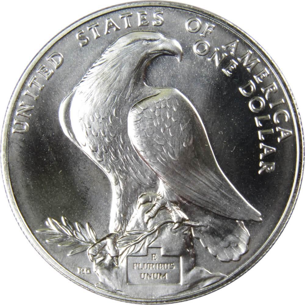 1984 D LA Olympiad Coliseum Commemorative Silver Dollar Uncirculated