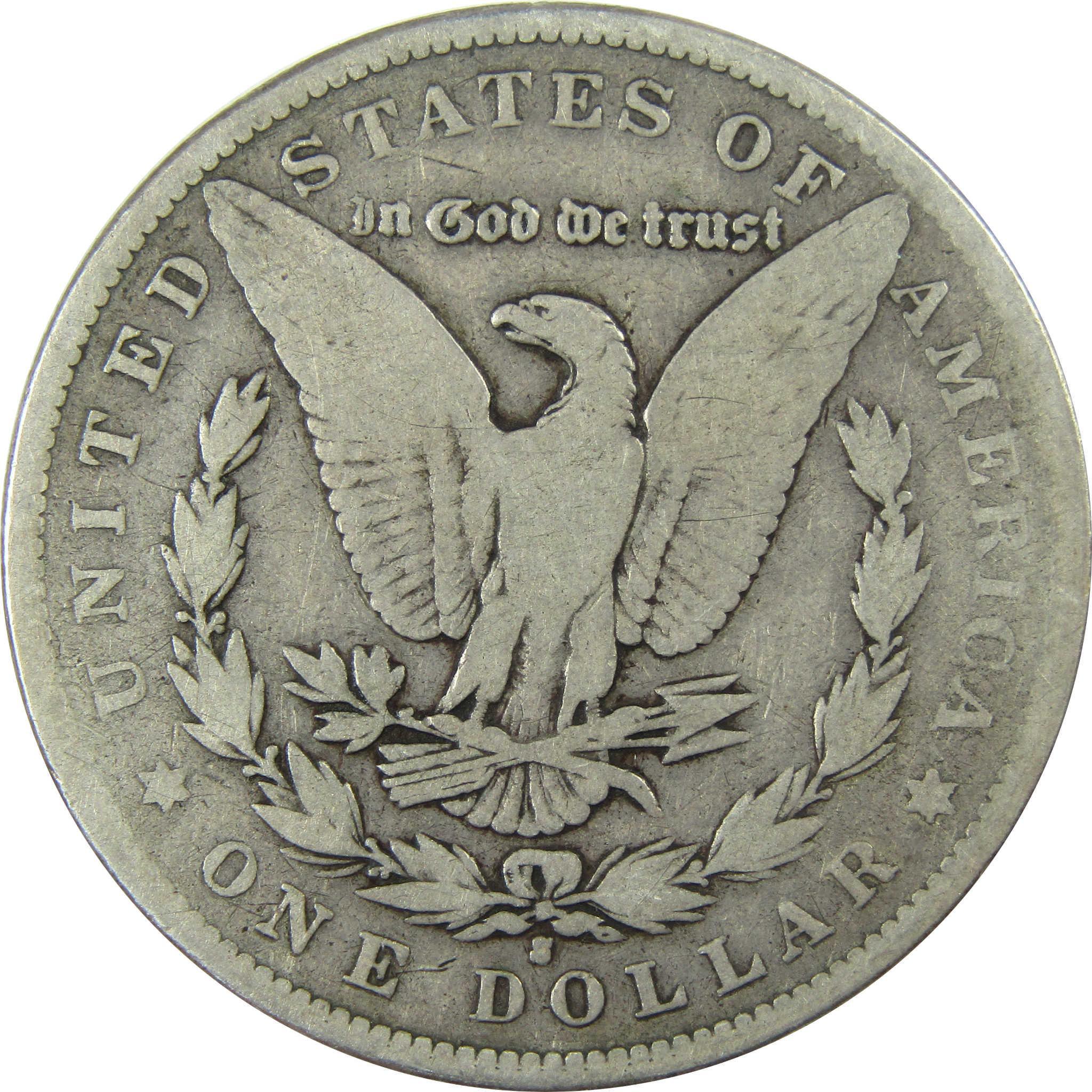 1892 S Morgan Silver Dollar VG Very Good $1 Coin SKU:I25926 - Morgan coin - Morgan silver dollar - Morgan silver dollar for sale - Profile Coins & Collectibles