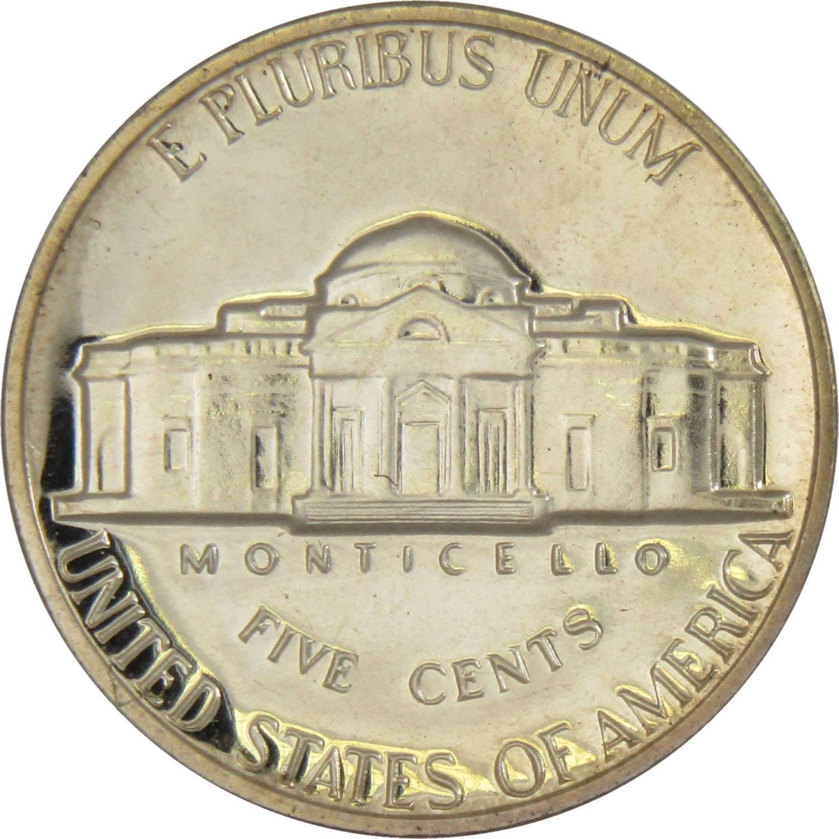 1970 S Jefferson Nickel Proof 5c Coin Collectible