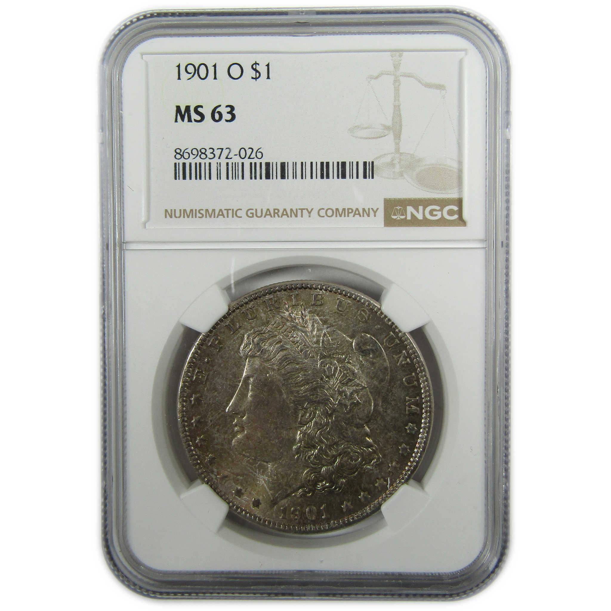 1901 O Morgan Silver Dollar MS 63 NGC Uncirculated $1 Coin SKU:I27883 - Morgan coin - Morgan silver dollar - Morgan silver dollar for sale - Profile Coins & Collectibles
