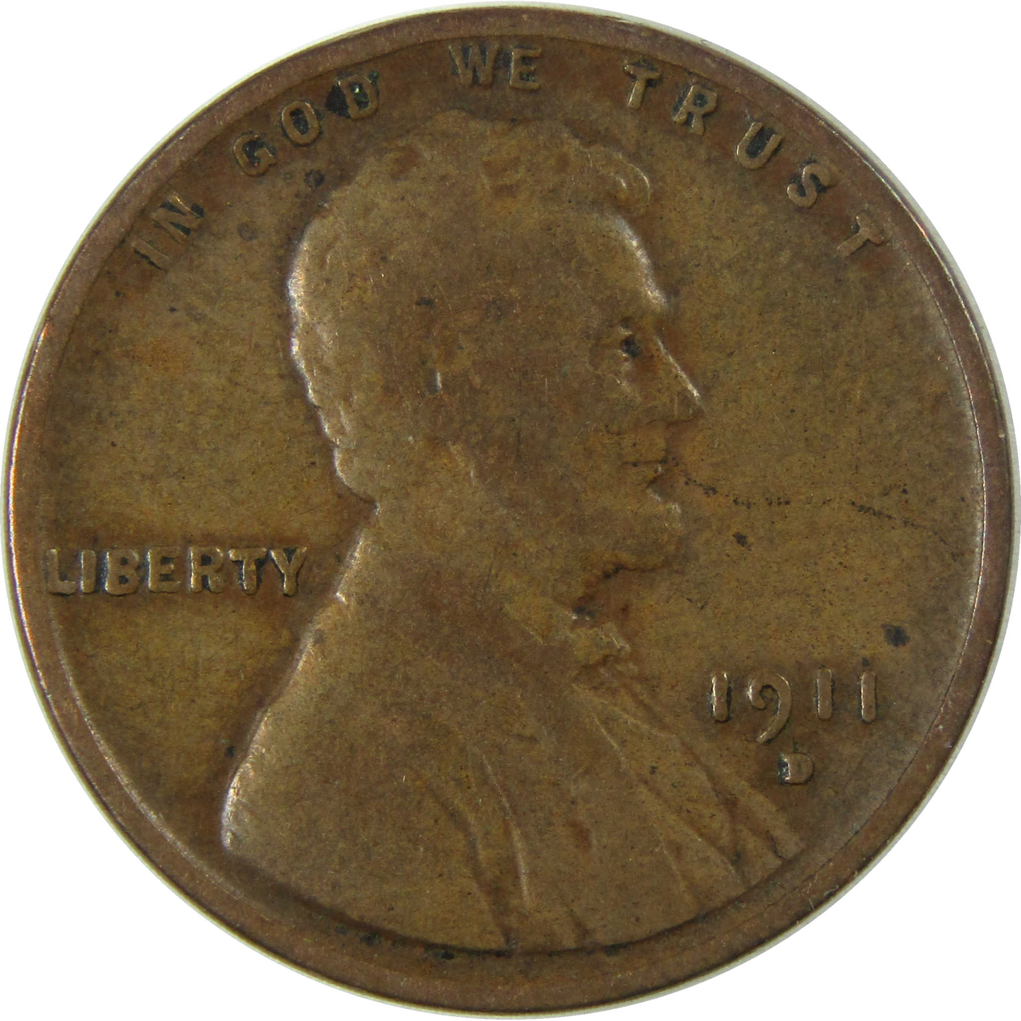 1911 D Lincoln Wheat Cent AG About Good Penny 1c Coin SKU:I26249