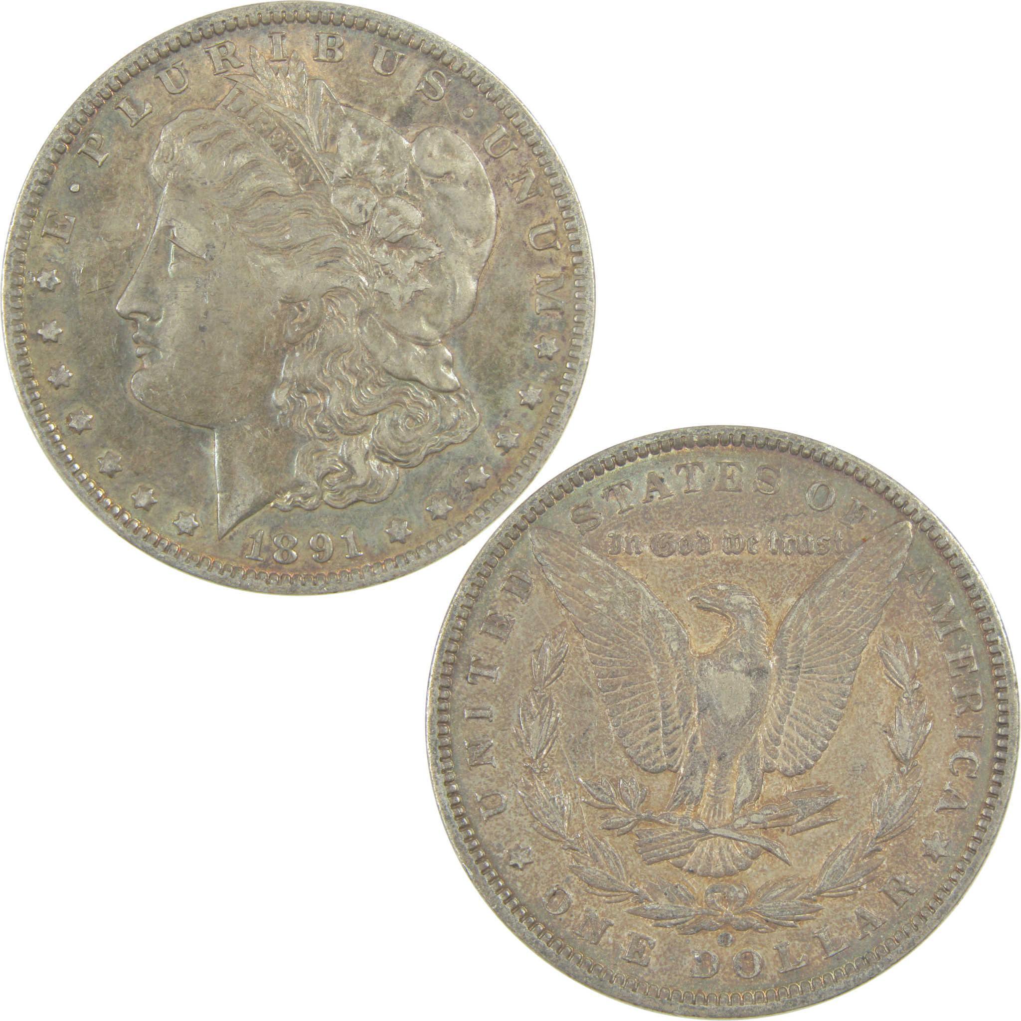 1891 O E on Reverse Morgan Dollar XF EF Extremely Fine SKU:I21013 - Morgan coin - Morgan silver dollar - Morgan silver dollar for sale - Profile Coins & Collectibles