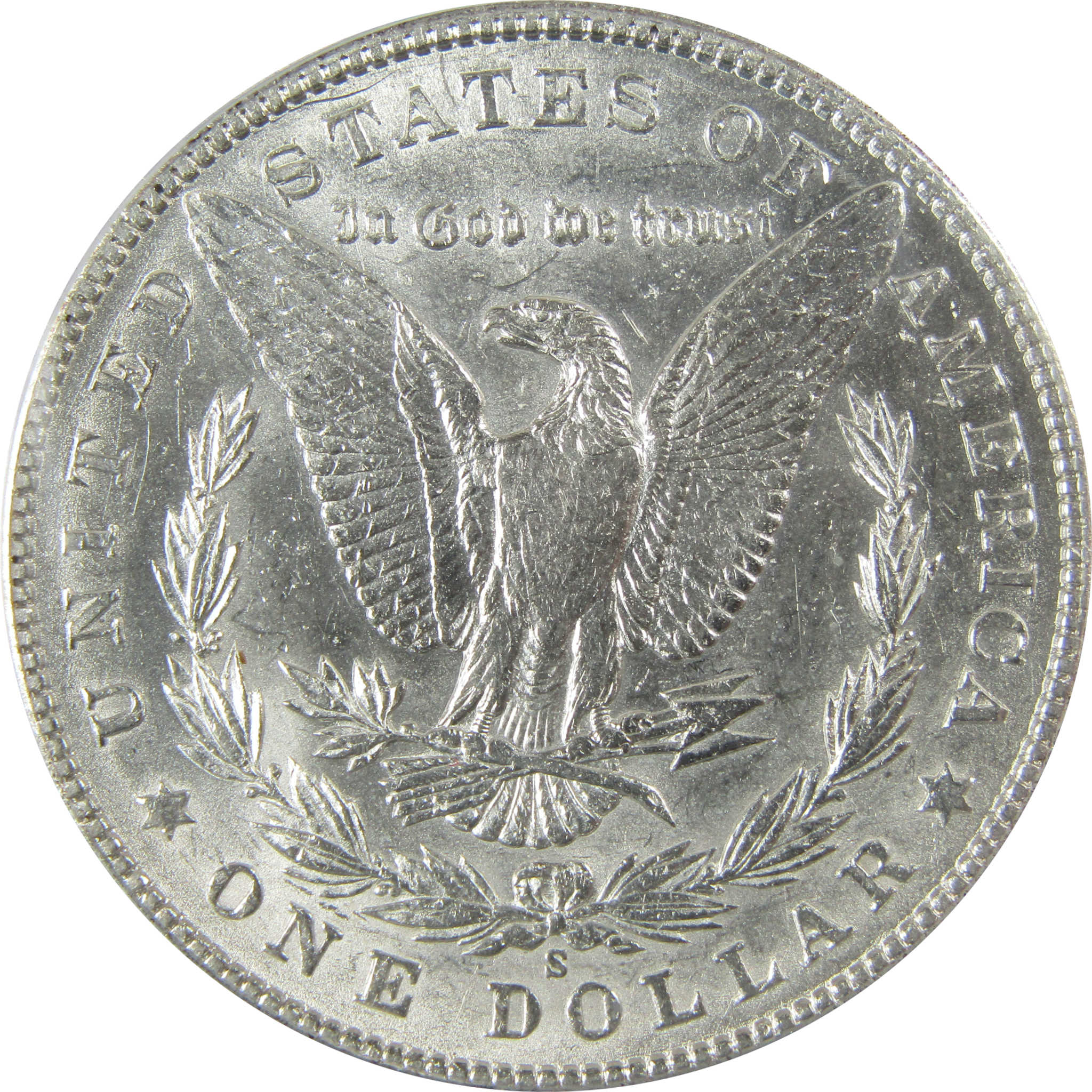 1900 S Morgan Silver Dollar AU 50 ANACS $1 Coin Collectible SKU:CP854 - Morgan coin - Morgan silver dollar - Morgan silver dollar for sale - Profile Coins & Collectibles