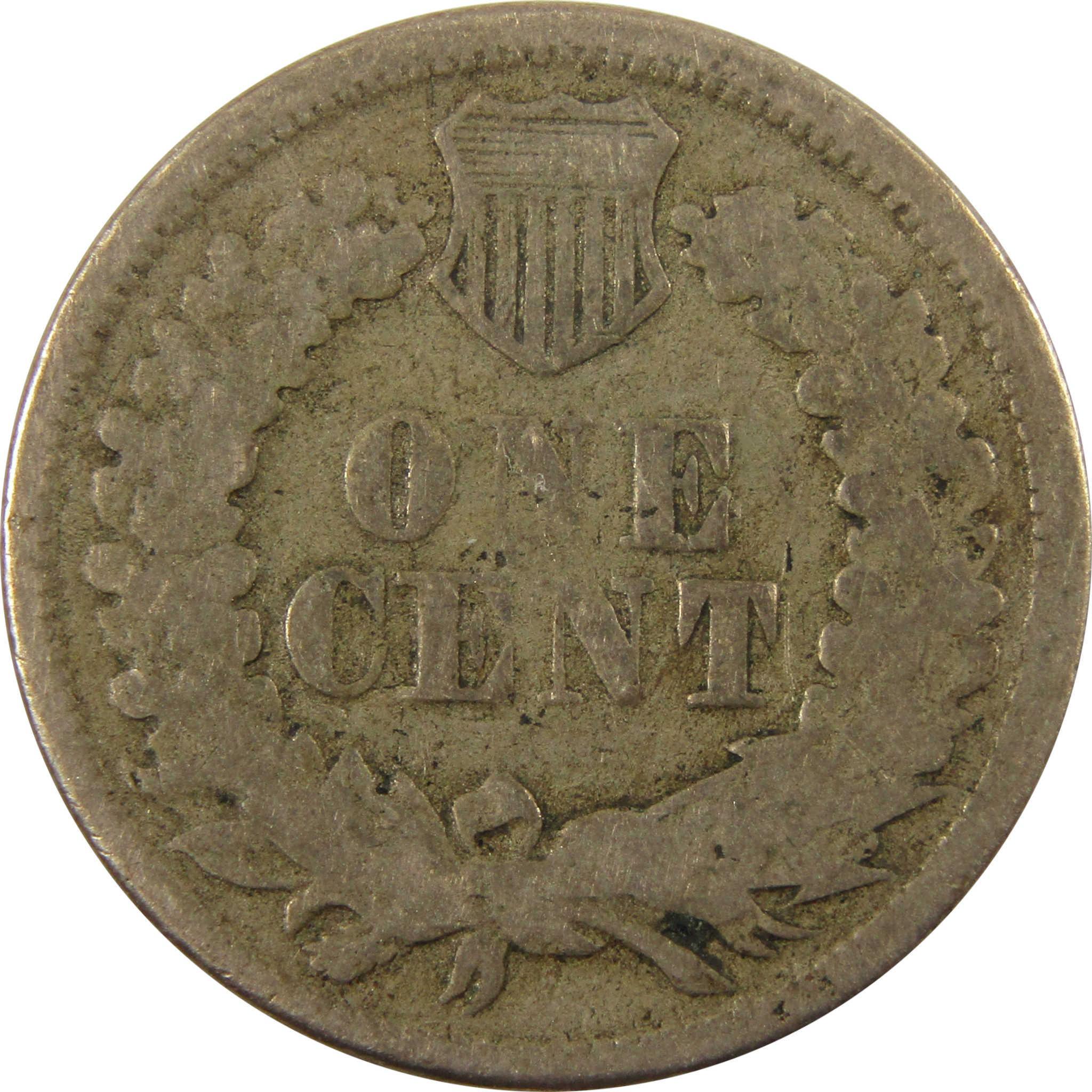 1864 Indian Head Copper-Nickel Cent VG Very Good Details SKU:CP1128