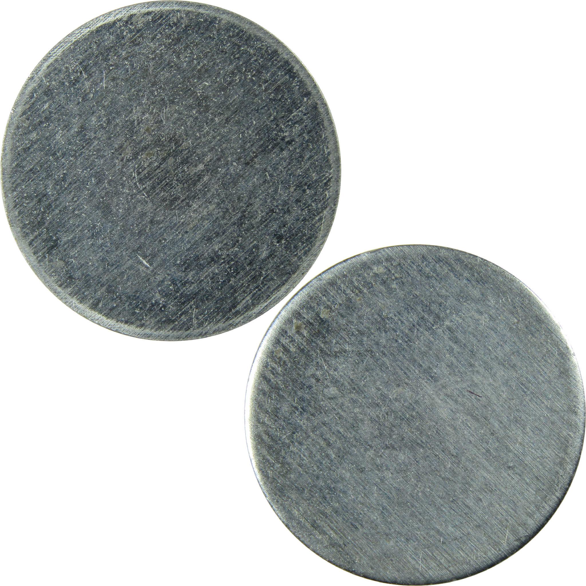 Unplated Zinc Cent Type 1 Blank Mint Error Coin Collectible