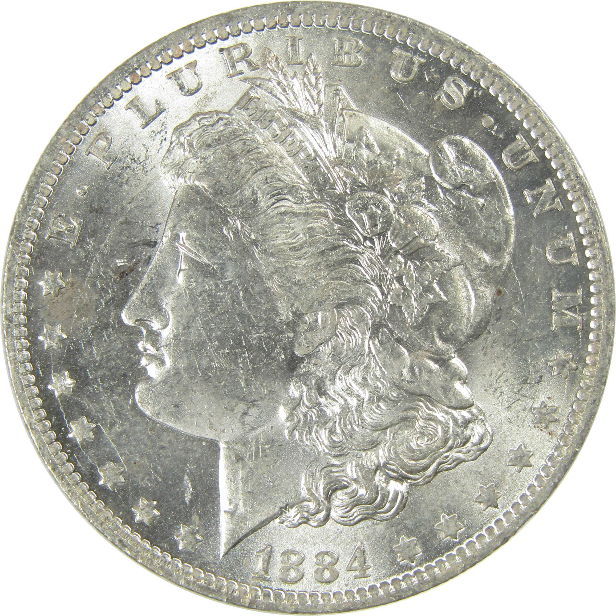 1884 O Morgan Silver Dollar Uncirculated Mint State $1 Coin SKU:I27483 - Morgan coin - Morgan silver dollar - Morgan silver dollar for sale - Profile Coins & Collectibles