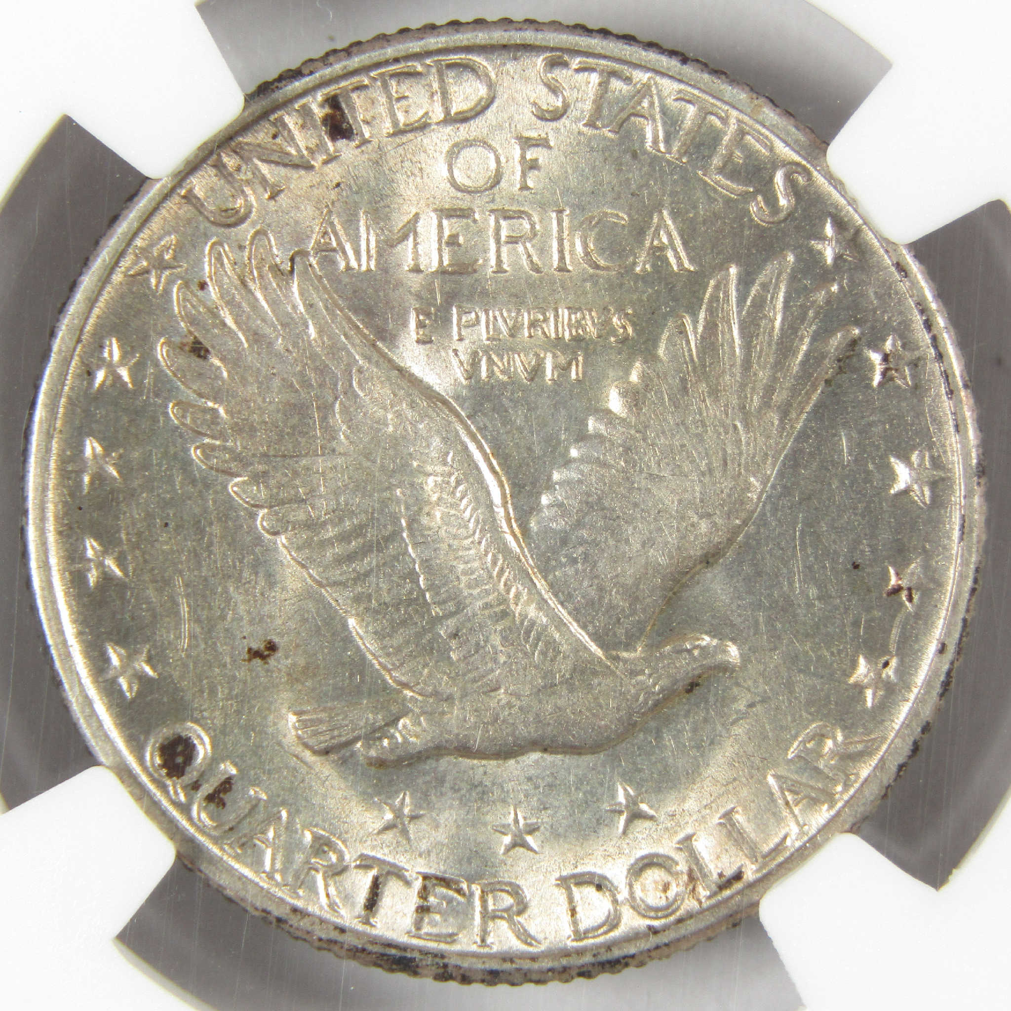 1930 Standing Liberty Silver Quarter AU 58 NGC 25c Coin Collectible