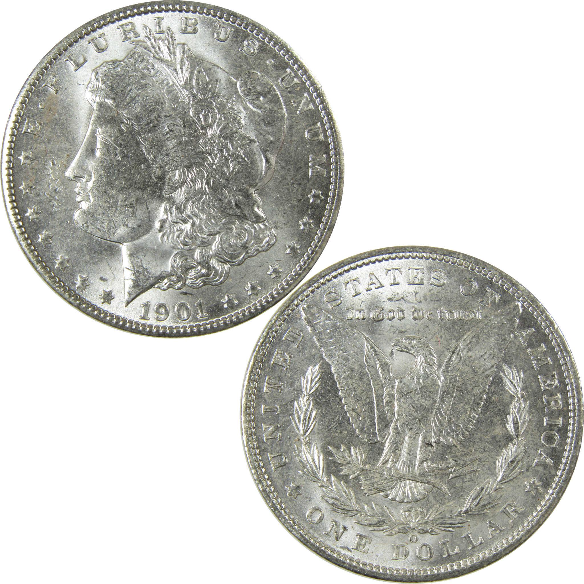 1901 O Morgan Silver Dollar Uncirculated Mint State $1 Coin SKU:I27766 - Morgan coin - Morgan silver dollar - Morgan silver dollar for sale - Profile Coins & Collectibles