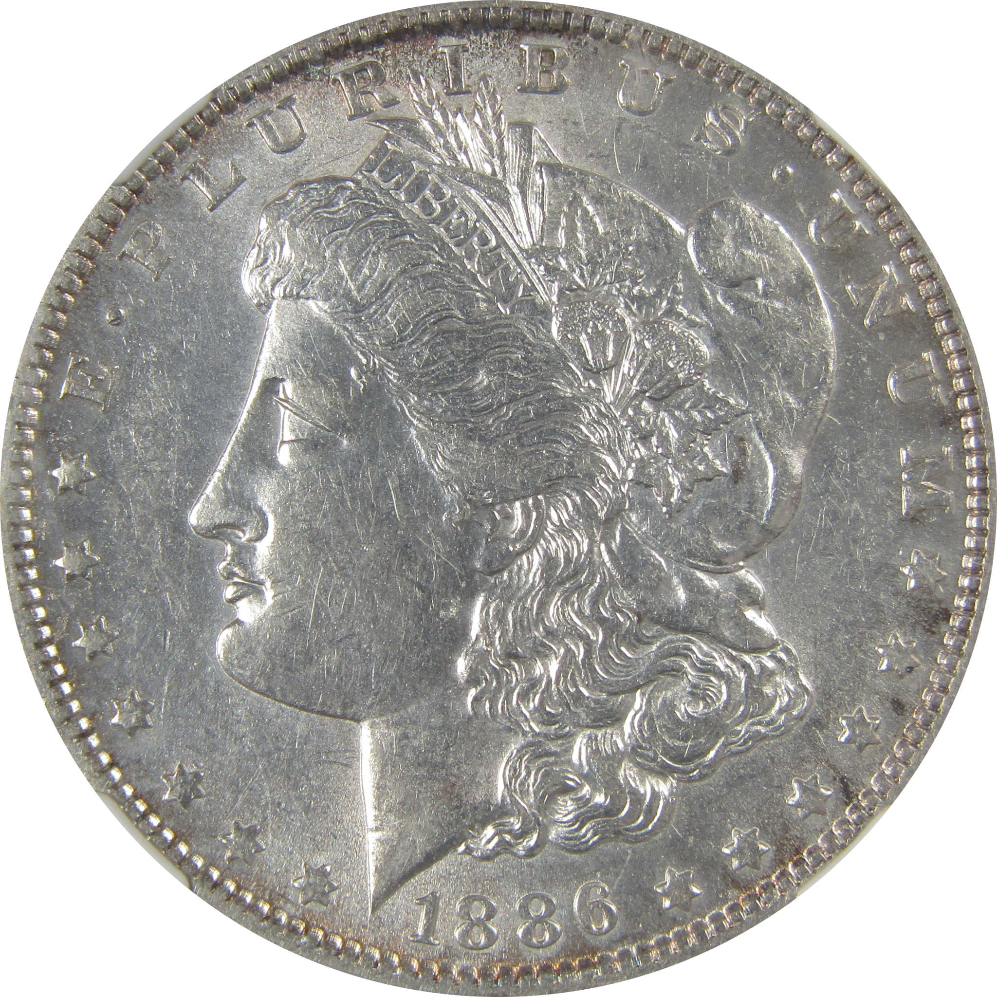 1886 O Morgan Dollar AU 55 NGC Silver $1 Coin SKU:CP70 - Morgan coin - Morgan silver dollar - Morgan silver dollar for sale - Profile Coins & Collectibles