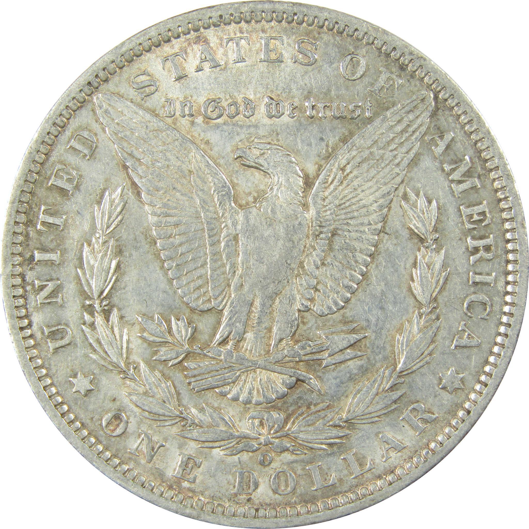 1891 O Morgan Silver Dollar AU About Uncirculated Details SKU:I24622 - Morgan coin - Morgan silver dollar - Morgan silver dollar for sale - Profile Coins & Collectibles