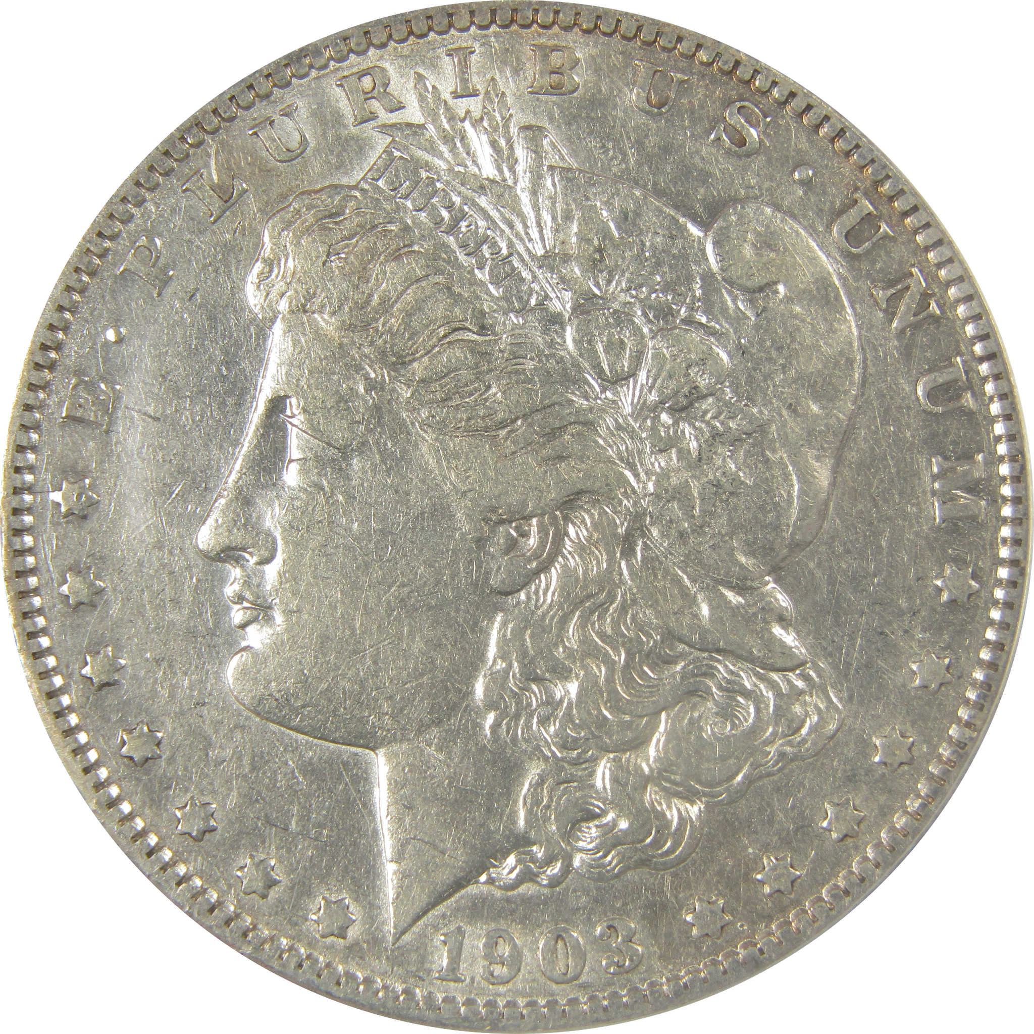 1903 S Morgan Dollar EF 40 Details ANACS Silver $1 Coin SKU:I21777 - Morgan coin - Morgan silver dollar - Morgan silver dollar for sale - Profile Coins & Collectibles