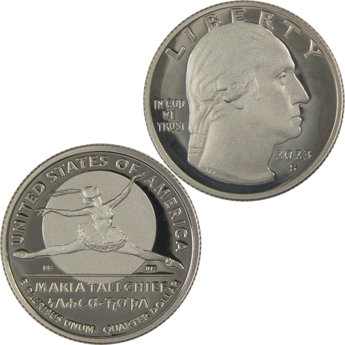 2023 S Maria Tallchief American Women Quarter Clad Proof 25c Coin