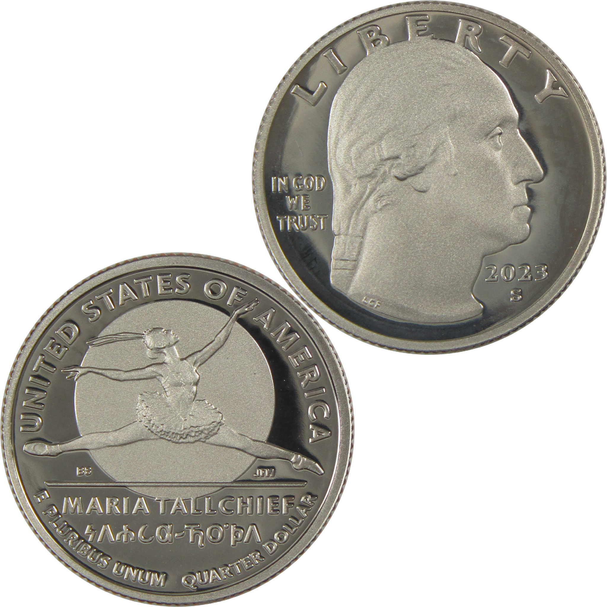 2023 S Maria Tallchief American Women Quarter Choice Proof Clad