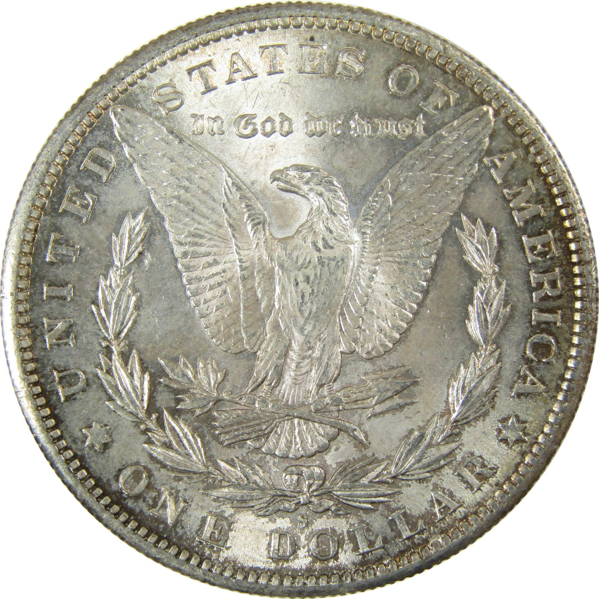 1890 S Morgan Silver Dollar CH AU Choice About Unc $1 Coin SKU:I27462 - Morgan coin - Morgan silver dollar - Morgan silver dollar for sale - Profile Coins & Collectibles