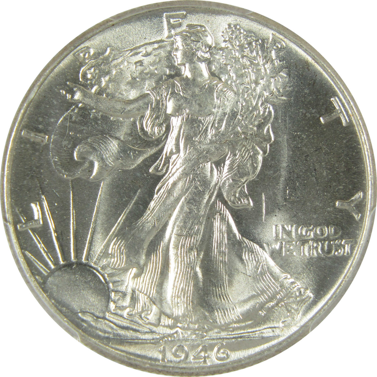1946 Liberty Walking Silver Half Dollar MS 64 PCGS 50c Coin SKU:I28821