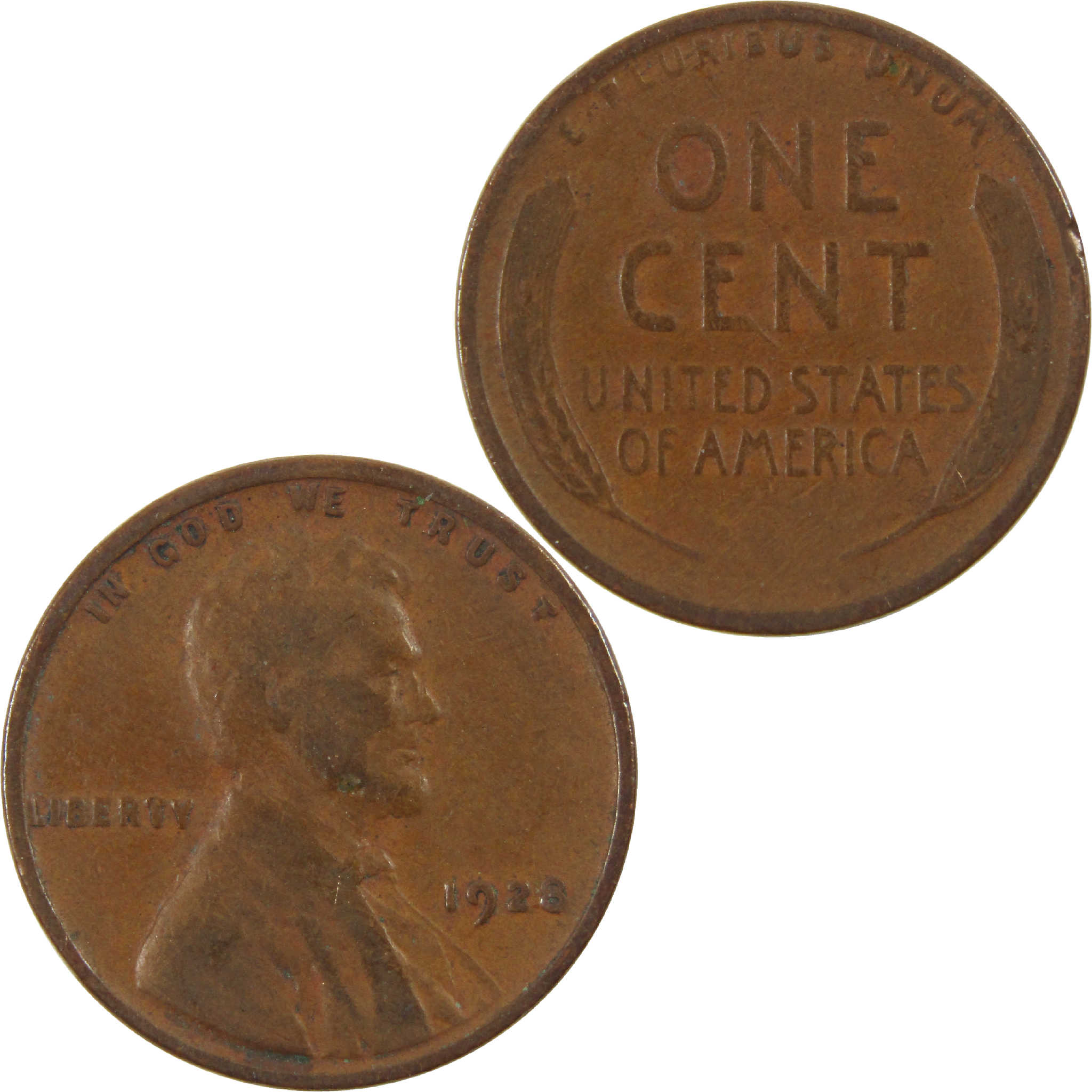 1928 Lincoln Wheat Cent G Good Penny 1c Coin