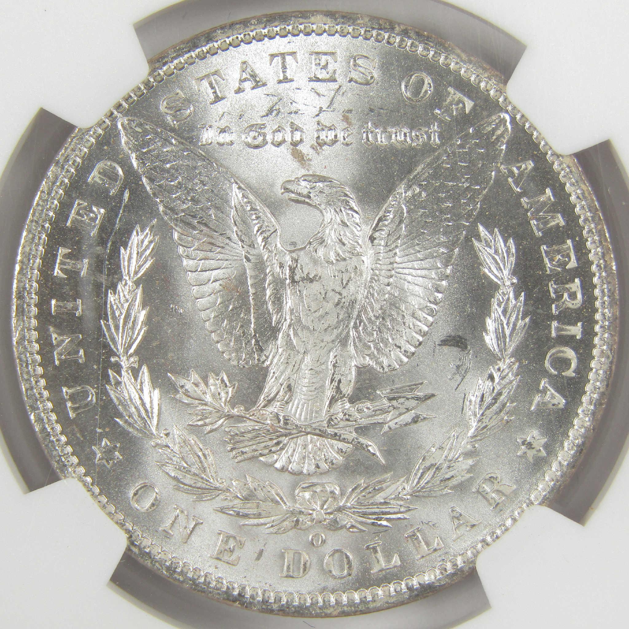 1885 O Morgan Dollar MS 65+ NGC Silver Uncirculated $1 Coin - Morgan coin - Morgan silver dollar - Morgan silver dollar for sale - Profile Coins & Collectibles