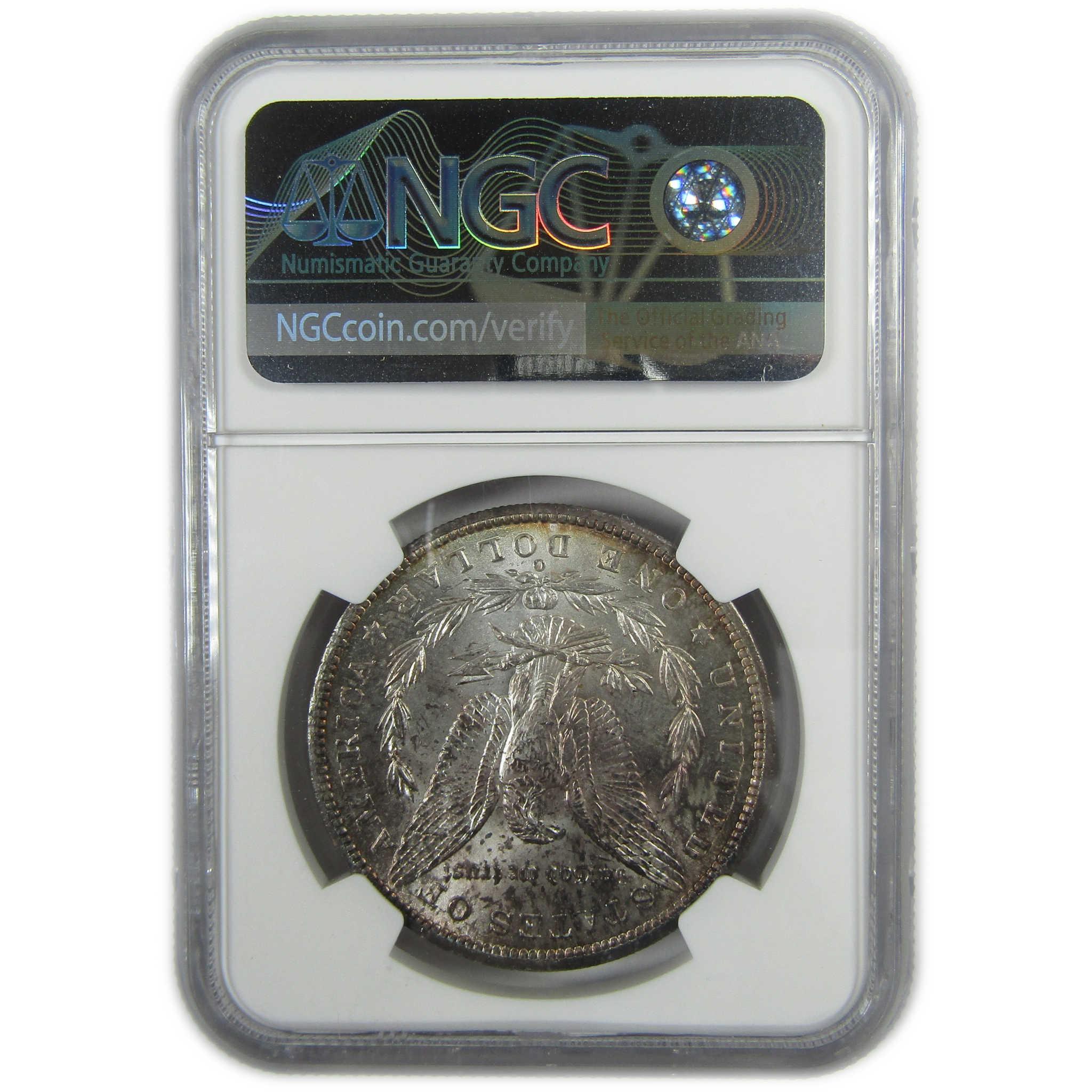 1900 O Morgan Silver Dollar MS 63 NGC Uncirculated Toned SKU:I27886