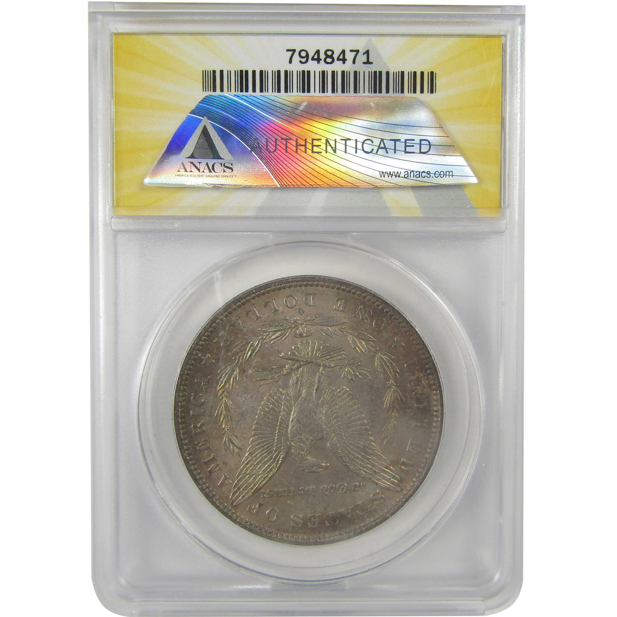 1882 O/S VAM-4 Recessed Top 100 Morgan Dollar MS 62 ANACS SKU:I21955 - Morgan coin - Morgan silver dollar - Morgan silver dollar for sale - Profile Coins & Collectibles