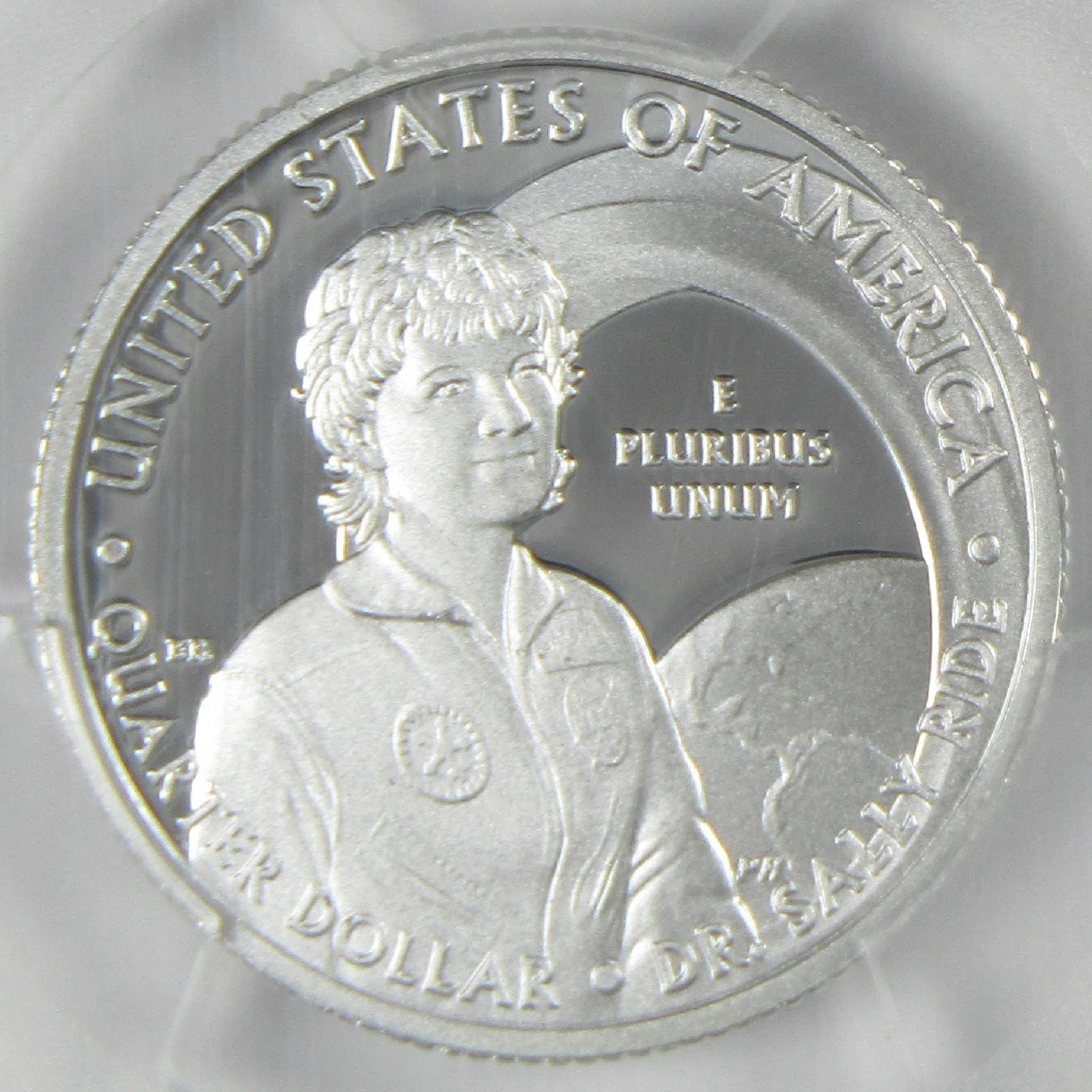 2022 S Sally Ride American Women Silver Quarter PR 70 DCAM PCGS Proof