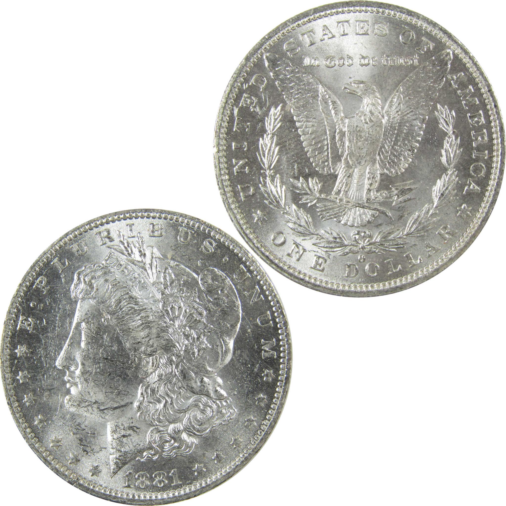 1881 O Morgan Silver Dollar Uncirculated Mint State $1 Coin SKU:I27700 - Morgan coin - Morgan silver dollar - Morgan silver dollar for sale - Profile Coins & Collectibles