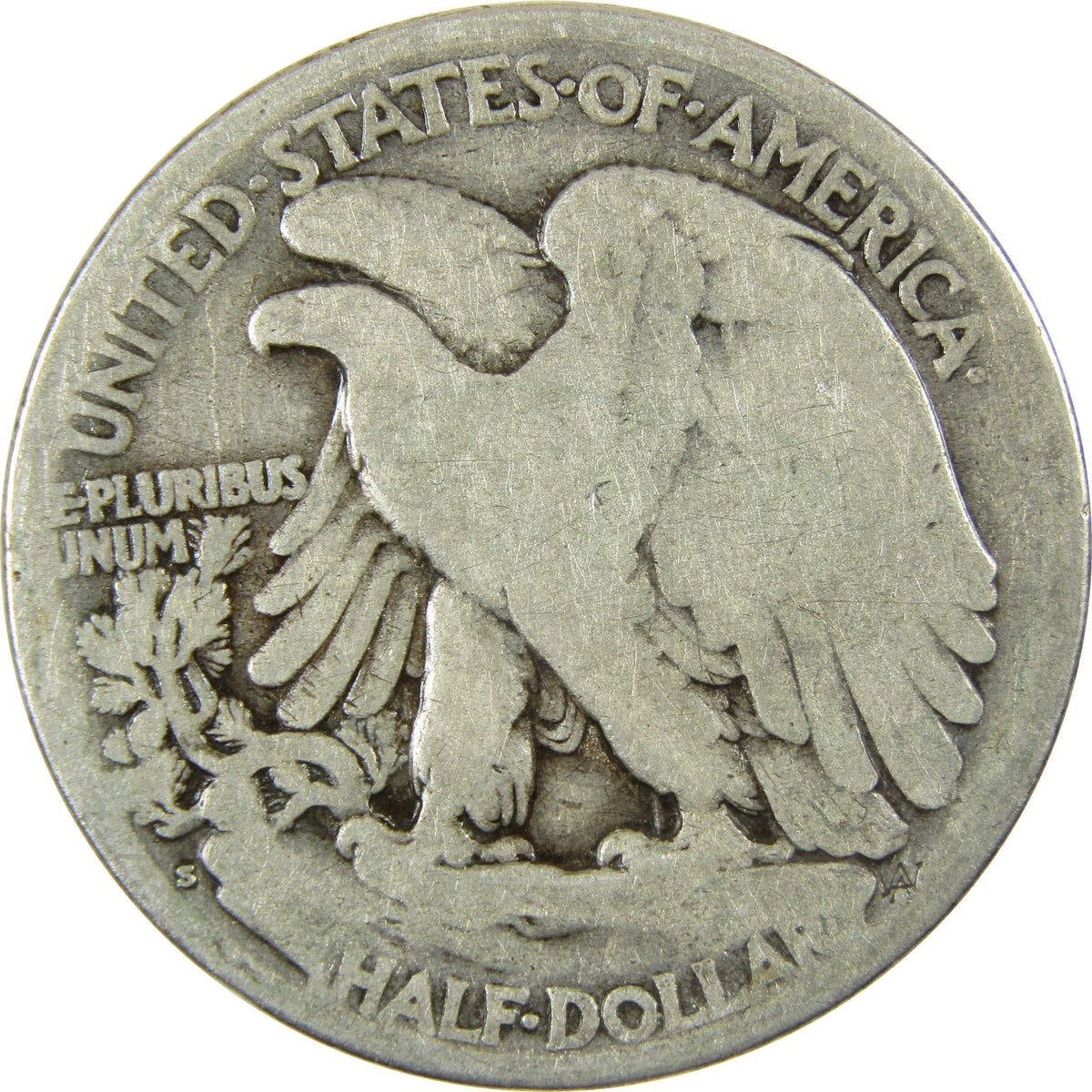 1921 S Liberty Walking Silver Half Dollar G Good 50c Coin SKU:CP1755
