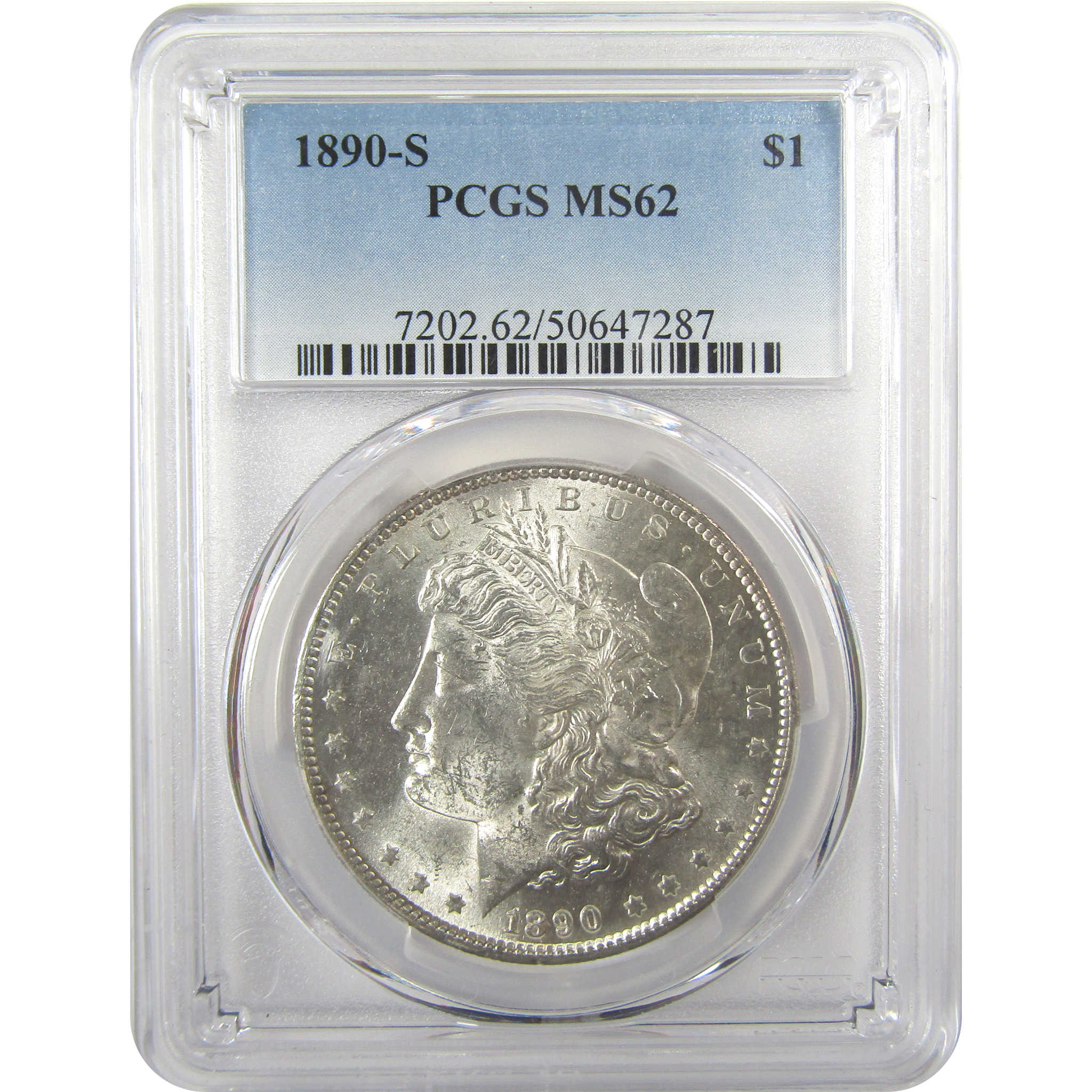 1890 S Morgan Dollar MS 62 PCGS Silver Uncirculated $1 Coin SKU:I21059 - Morgan coin - Morgan silver dollar - Morgan silver dollar for sale - Profile Coins & Collectibles