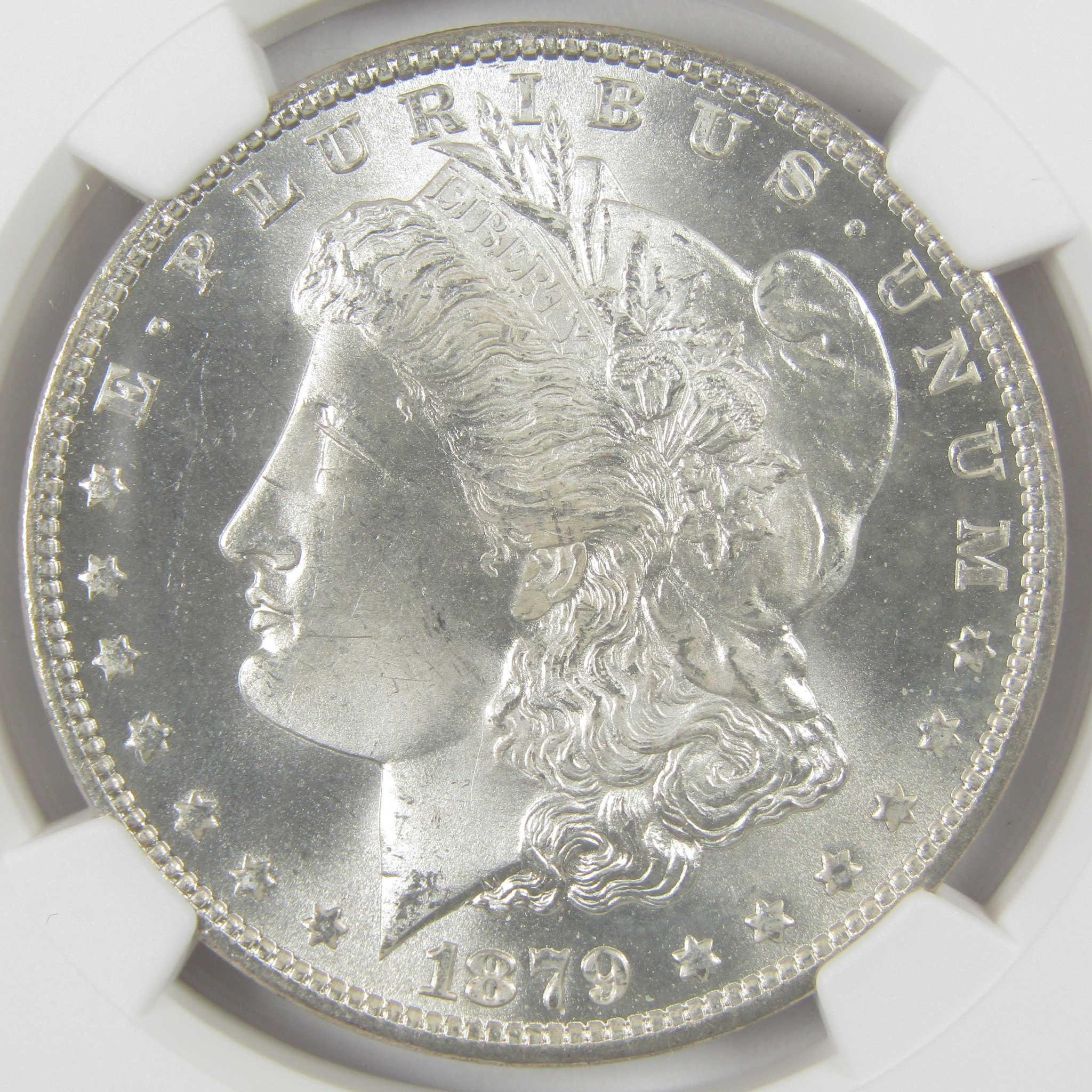 1879 O Morgan Silver Dollar MS 65 NGC Uncirculated $1 Coin Collectible - Morgan coin - Morgan silver dollar - Morgan silver dollar for sale - Profile Coins & Collectibles