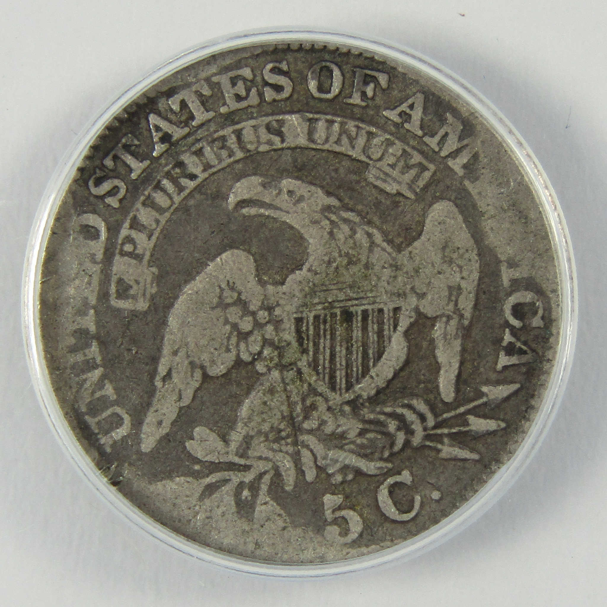 1830 Capped Bust Silver Half Dime G 4 Details ANACS 5c Coin SKU:CP191