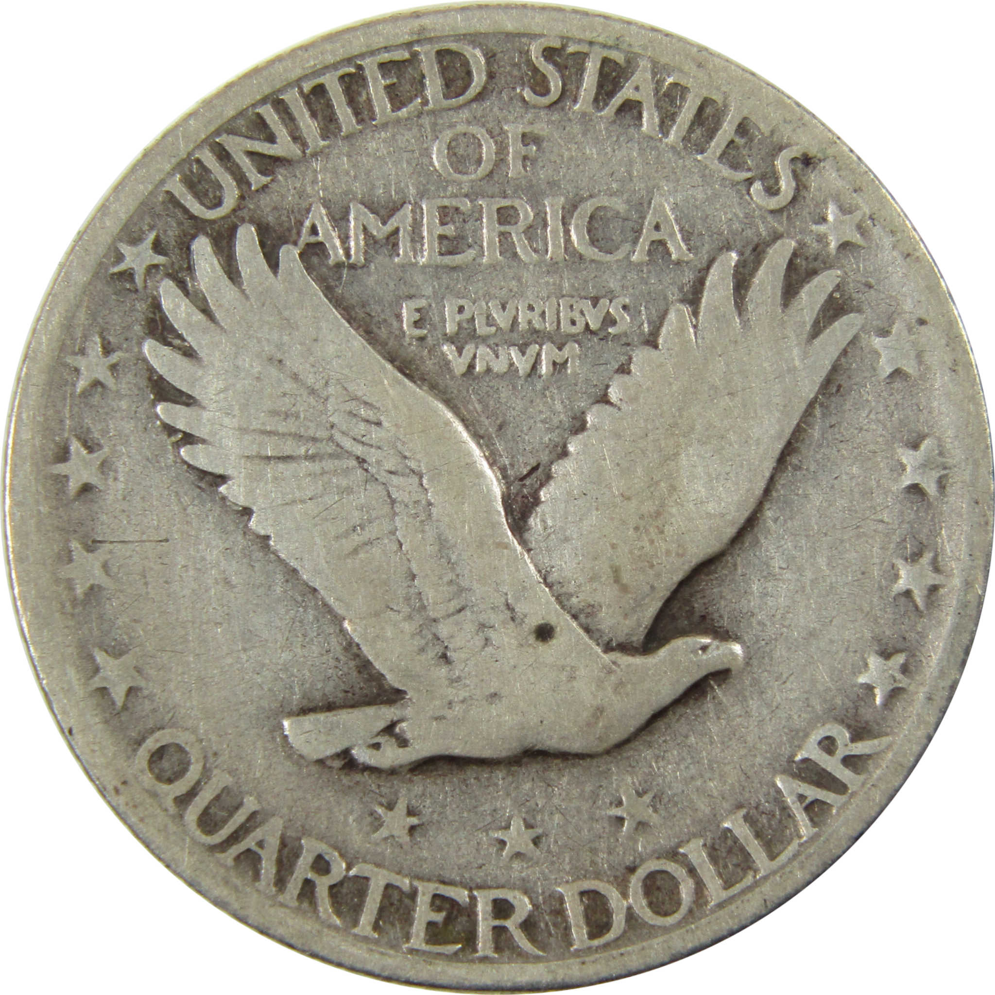 1927 S Standing Liberty Silver Quarter VG Very Good 25c Coin SKU:CP905
