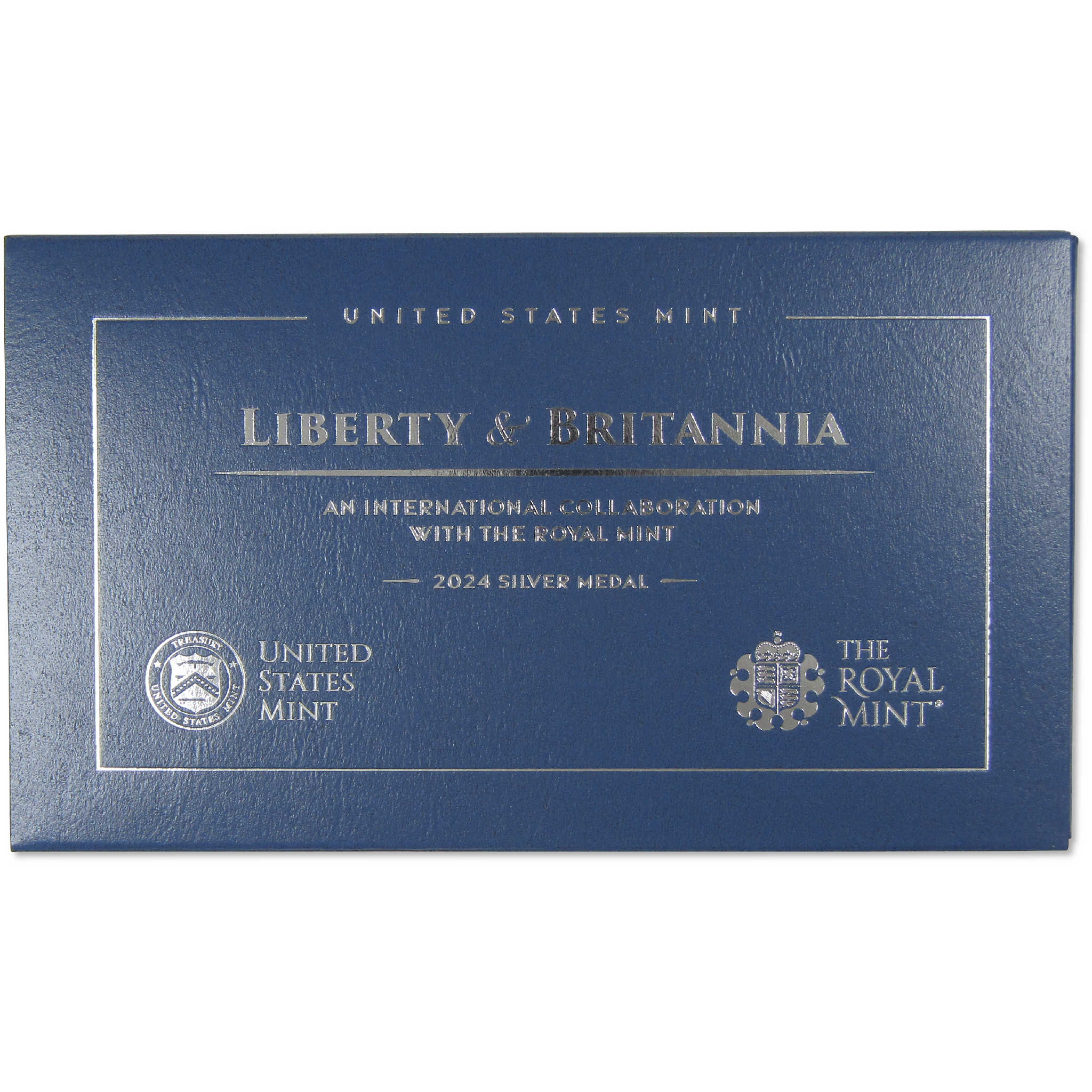 2024 Liberty & Britannia 1 oz .999 Silver Proof Medal OGP COA