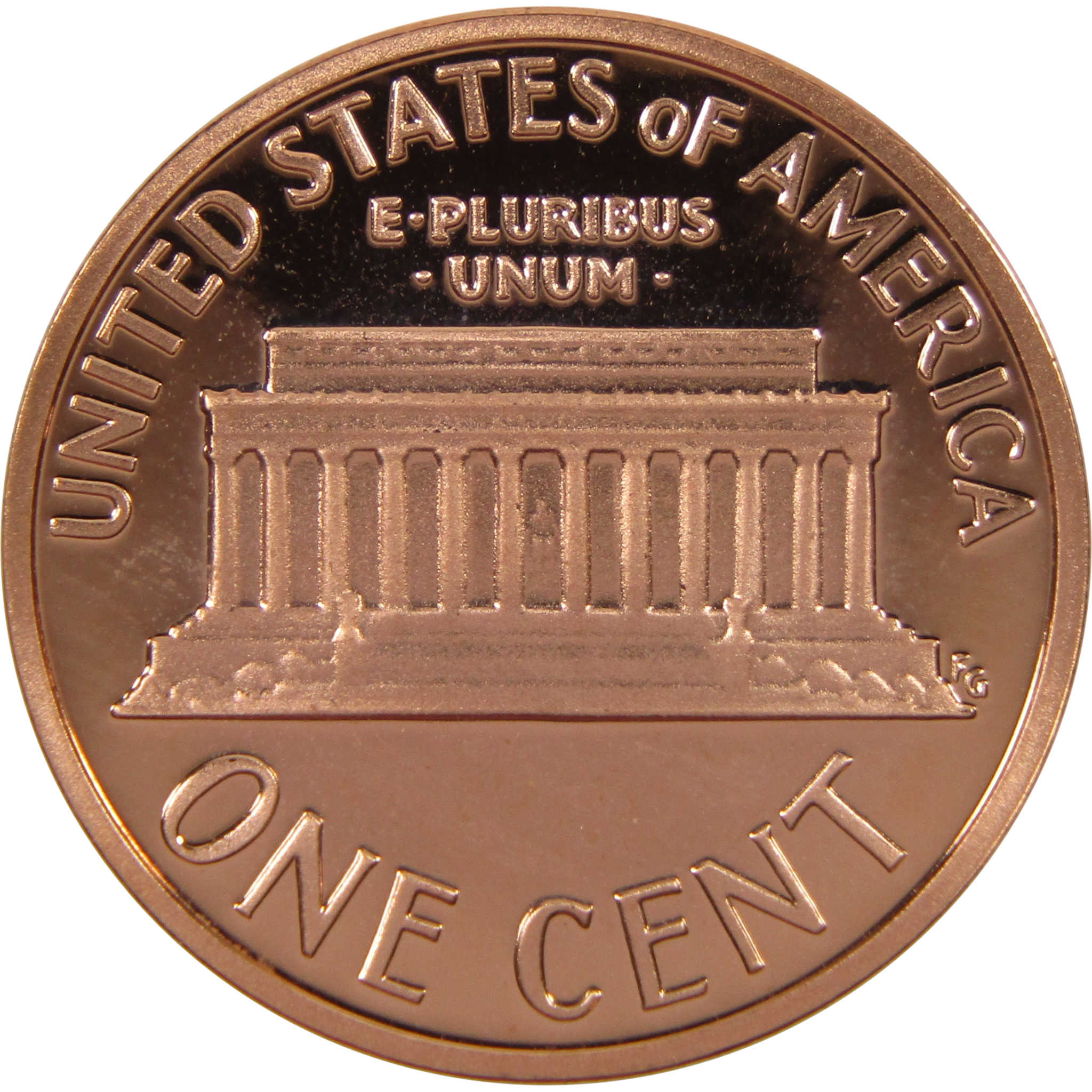 1997 S Lincoln Memorial Cent Choice Proof Penny 1c Coin Collectible