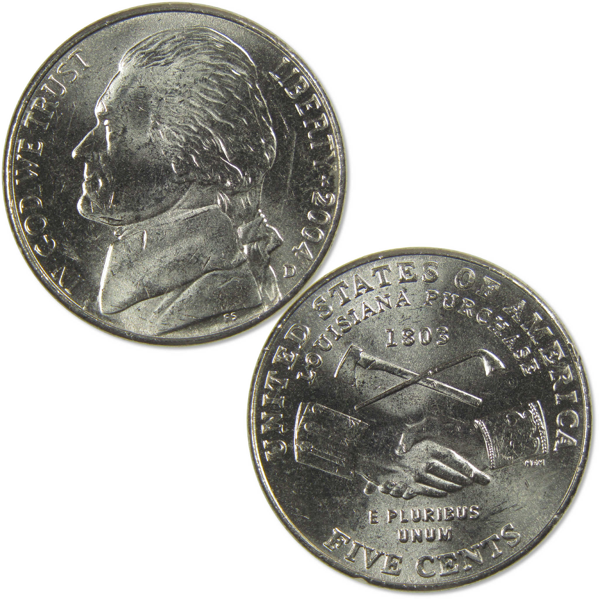 United States Nickel Liberty Buffalo & Jefferson 5-Coin Type Set