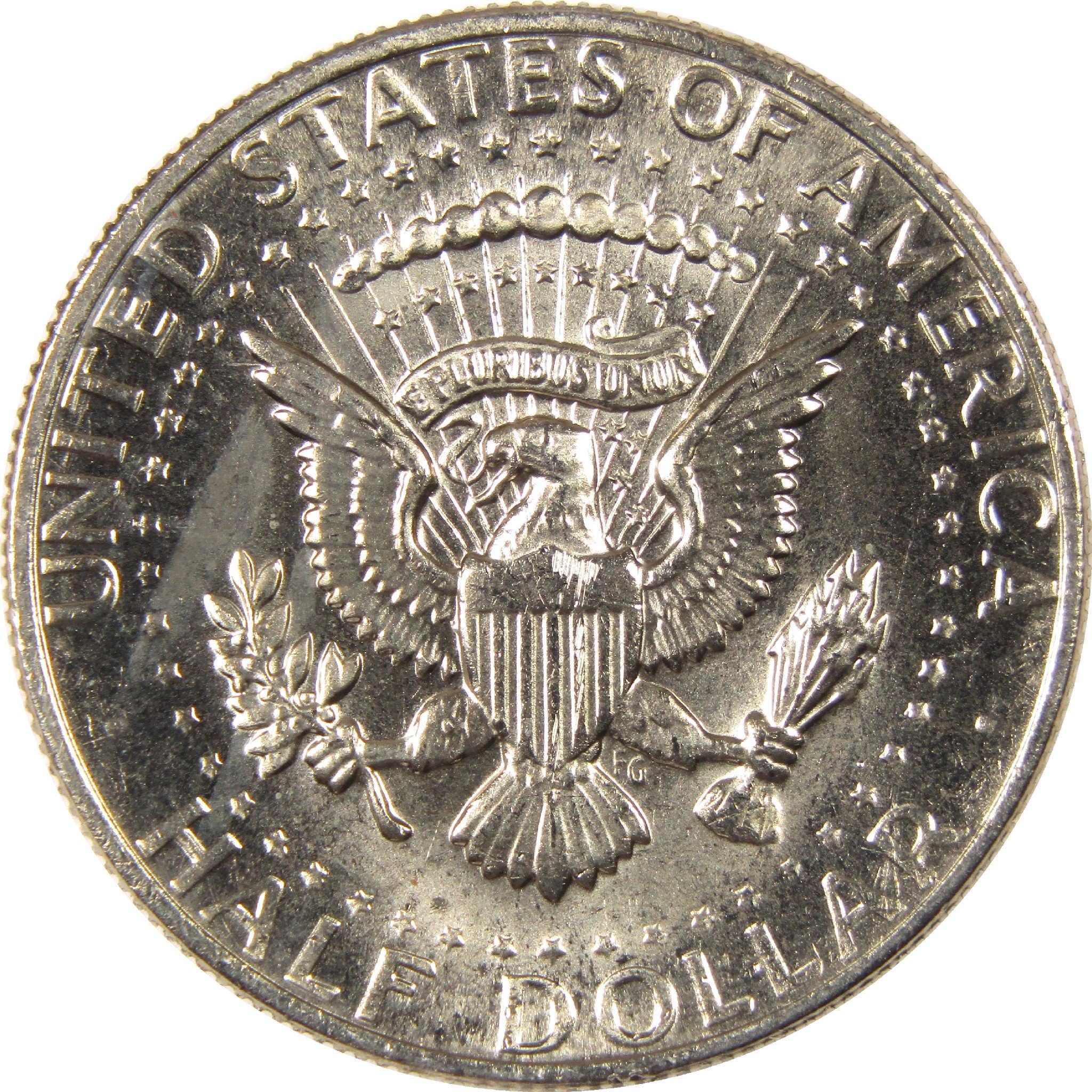 1977 D Kennedy Half Dollar Uncirculated Clad 50c Coin
