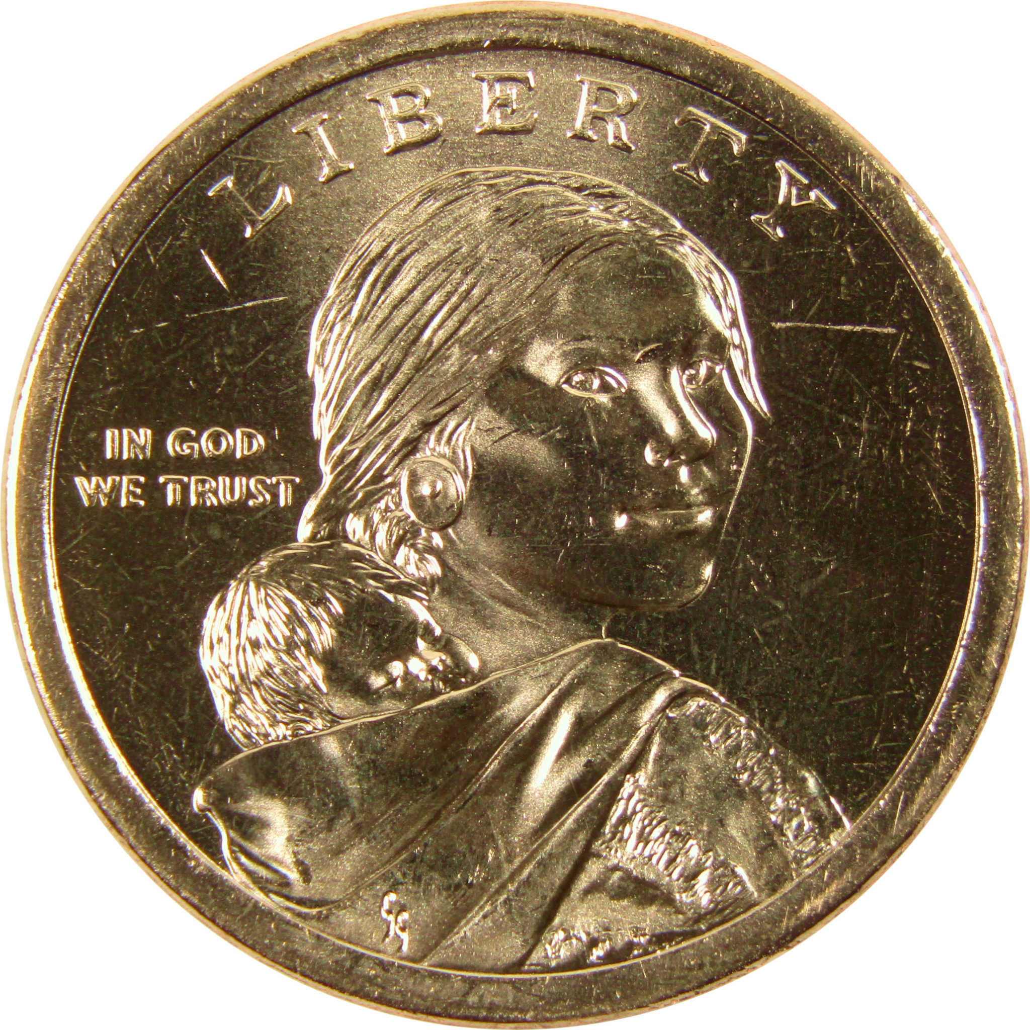 2022 P Ely S Parker Native American Dollar BU Uncirculated $1 Coin