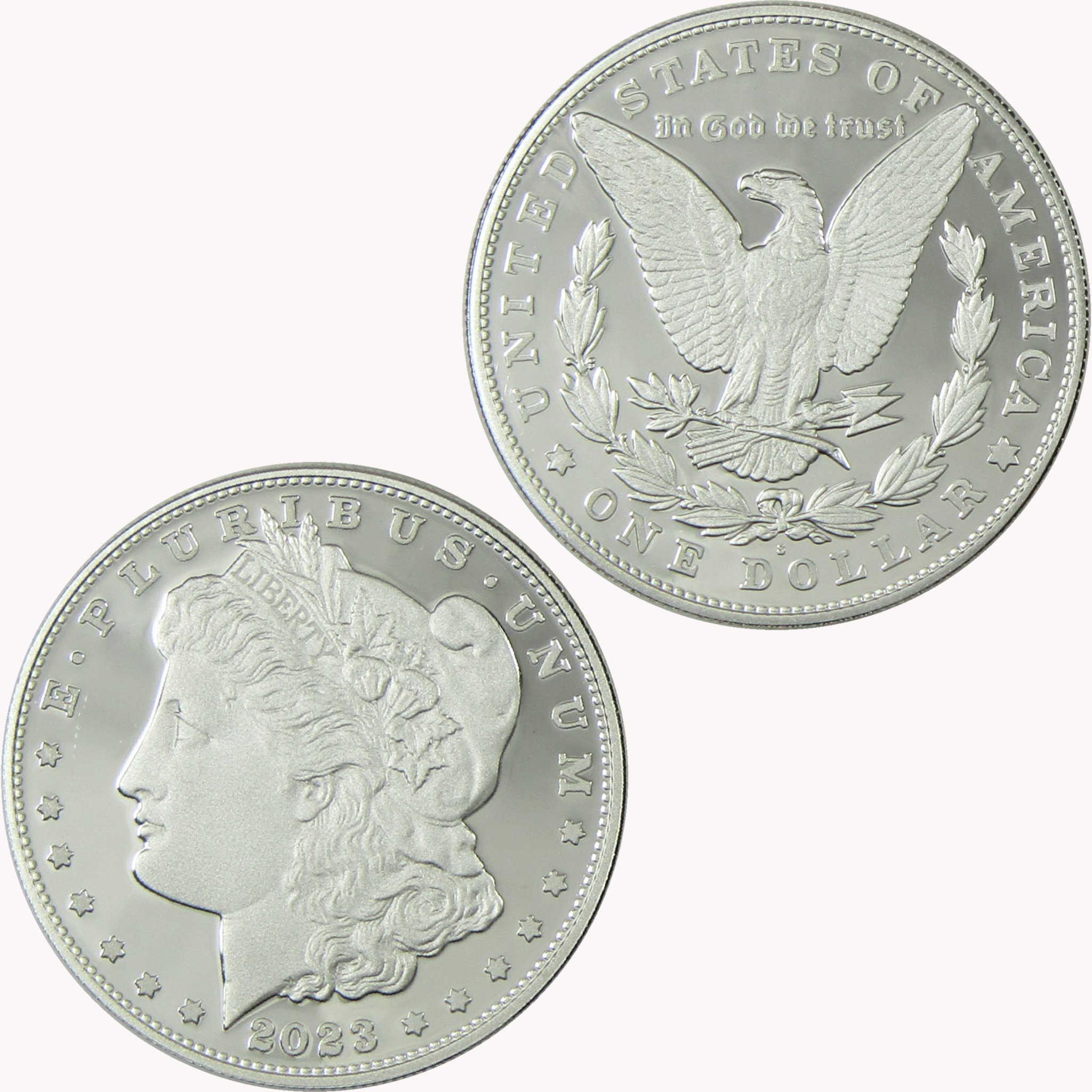 2023 S Morgan Silver Dollar Proof $1 Coin Collectible SKU:CP1408