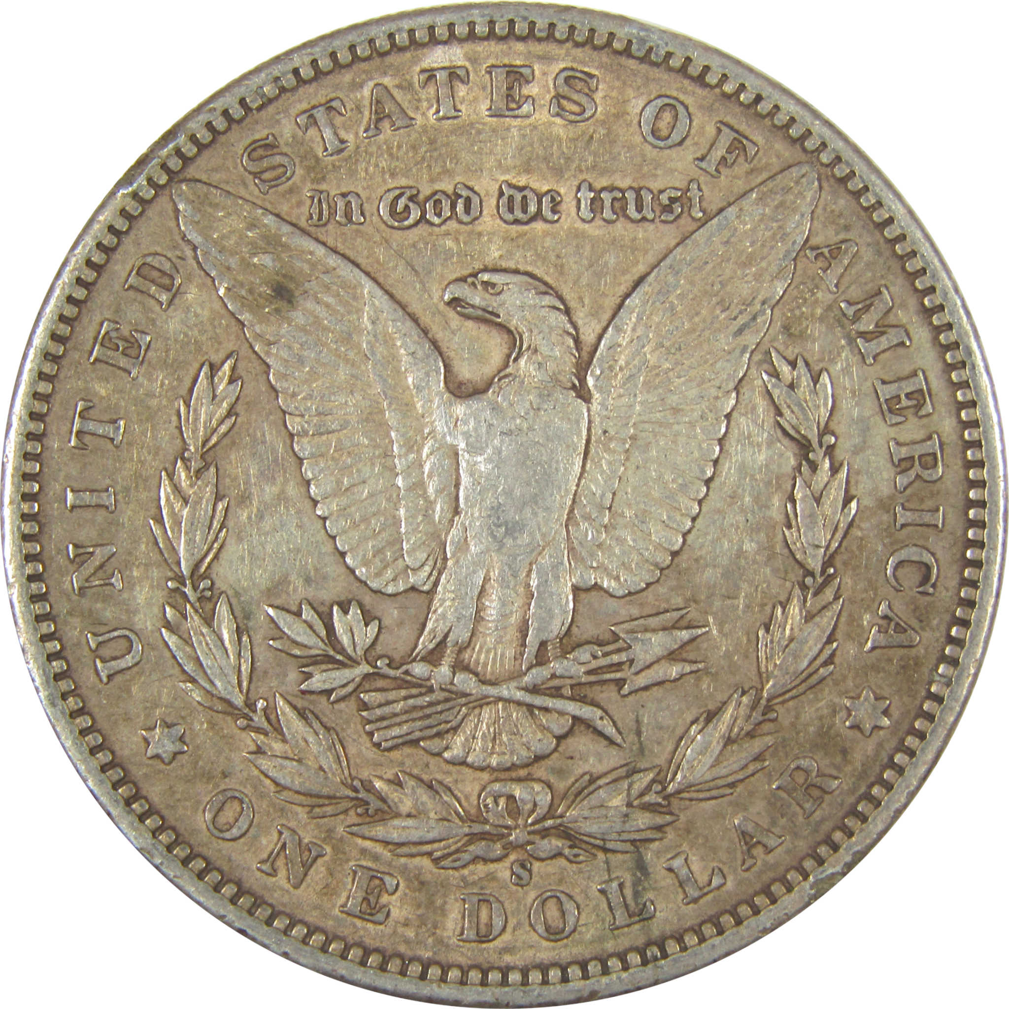 1898 S Morgan Dollar XF EF Extremely Fine Silver $1 Coin SKU:I22565 - Morgan coin - Morgan silver dollar - Morgan silver dollar for sale - Profile Coins & Collectibles