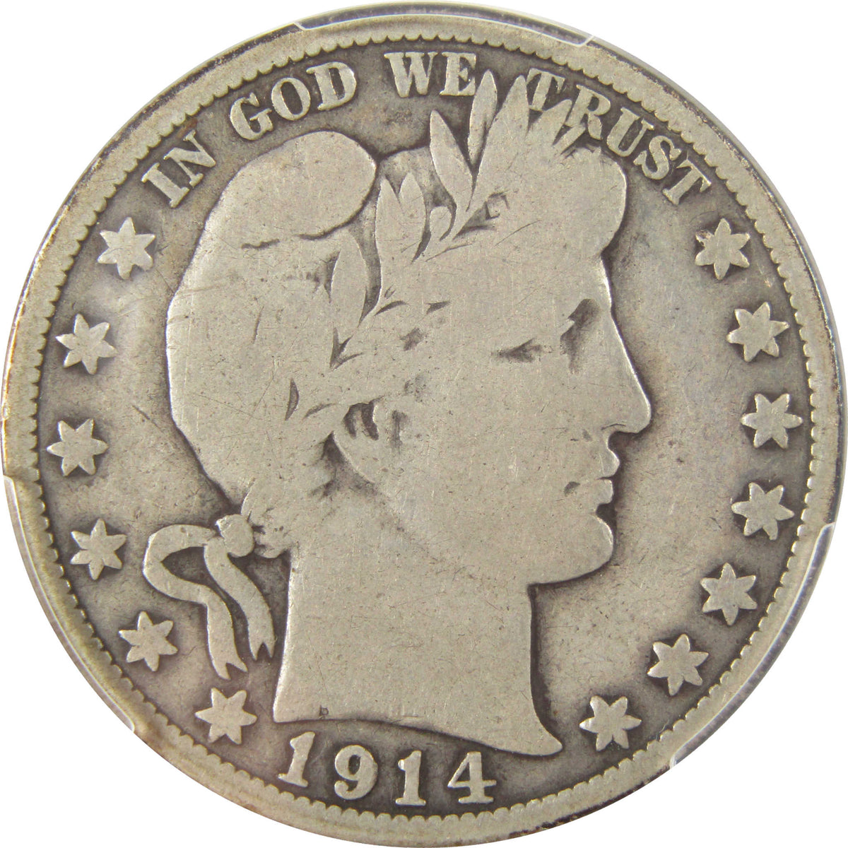 1914 Barber Silver Half Dollar VG 8 PCGS 50c Coin SKU:I29346