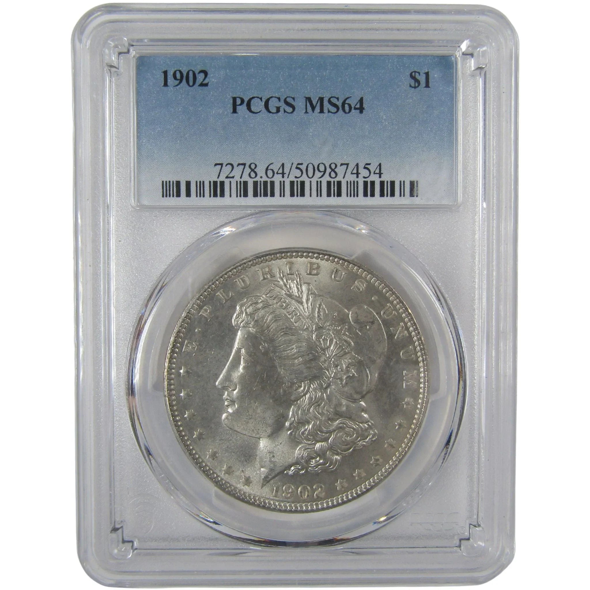 1902 Morgan Dollar MS 64 PCGS Silver Uncirculated $1 Coin SKU:I23270 - Morgan coin - Morgan silver dollar - Morgan silver dollar for sale - Profile Coins & Collectibles