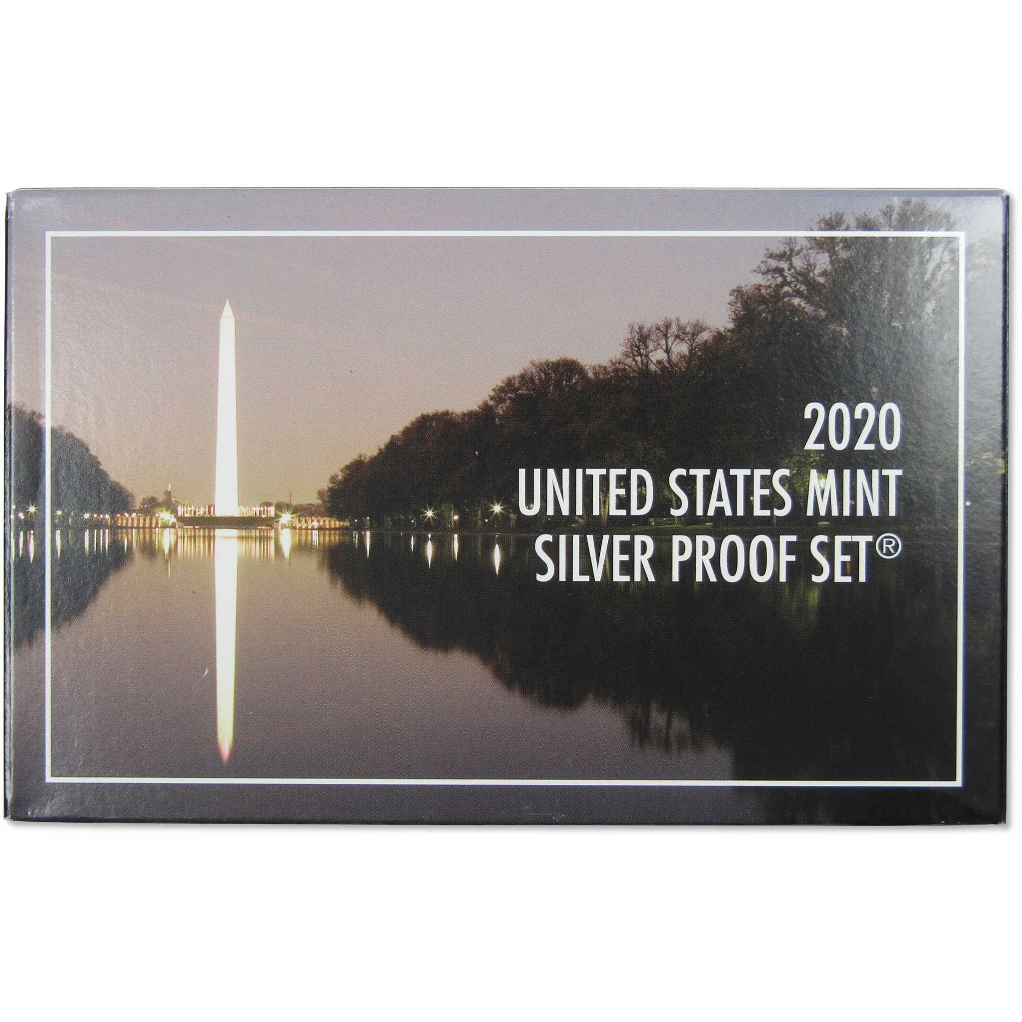 2020 Silver Proof Set U.S Mint OGP COA No Reverse Proof Nickel