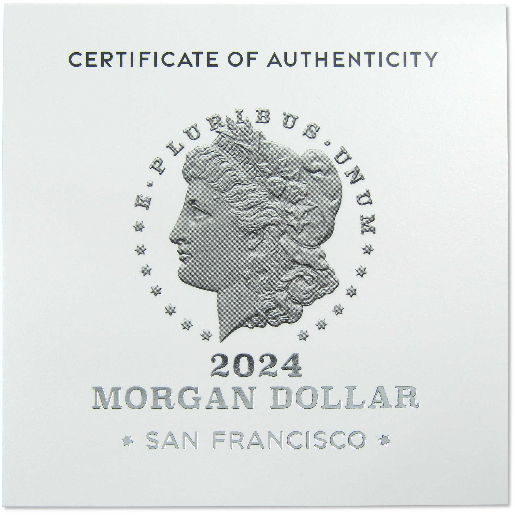 2024 S Morgan Dollar Choice Proof .999 Silver $1 Coin OGP COA - Morgan coin - Morgan silver dollar - Morgan silver dollar for sale - Profile Coins & Collectibles