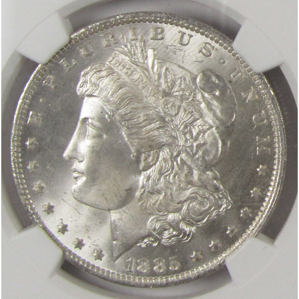 1885 O Morgan Silver Dollar MS 66 NGC Uncirculated $1 Coin Collectible - Morgan coin - Morgan silver dollar - Morgan silver dollar for sale - Profile Coins & Collectibles