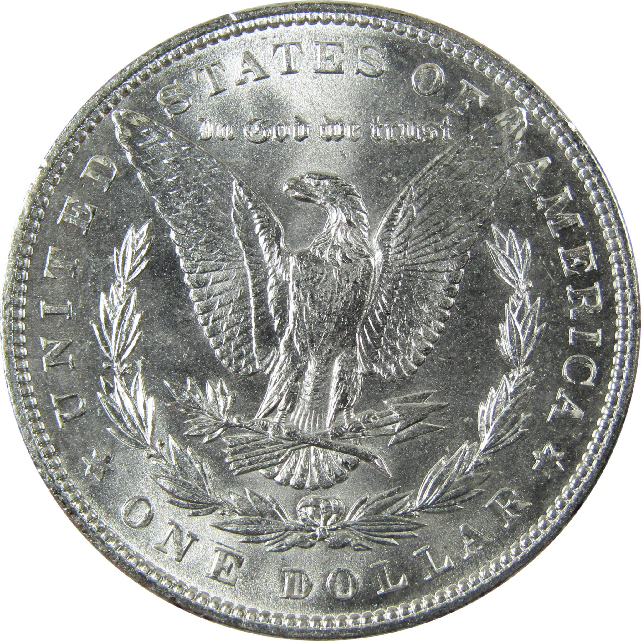 1887 Morgan Silver Dollar Uncirculated Details $1 Coin SKU:I27074