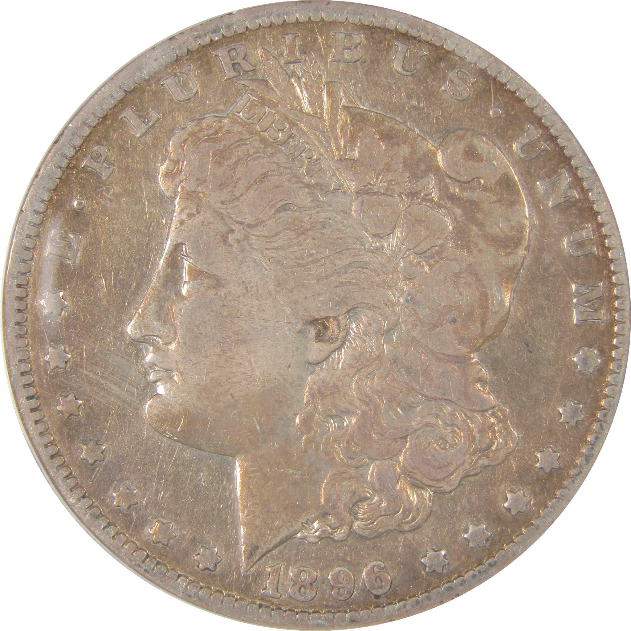 1896 S Morgan Dollar VF 20 Details ANACS Silver $1 Coin SKU:I19308 - Morgan coin - Morgan silver dollar - Morgan silver dollar for sale - Profile Coins & Collectibles