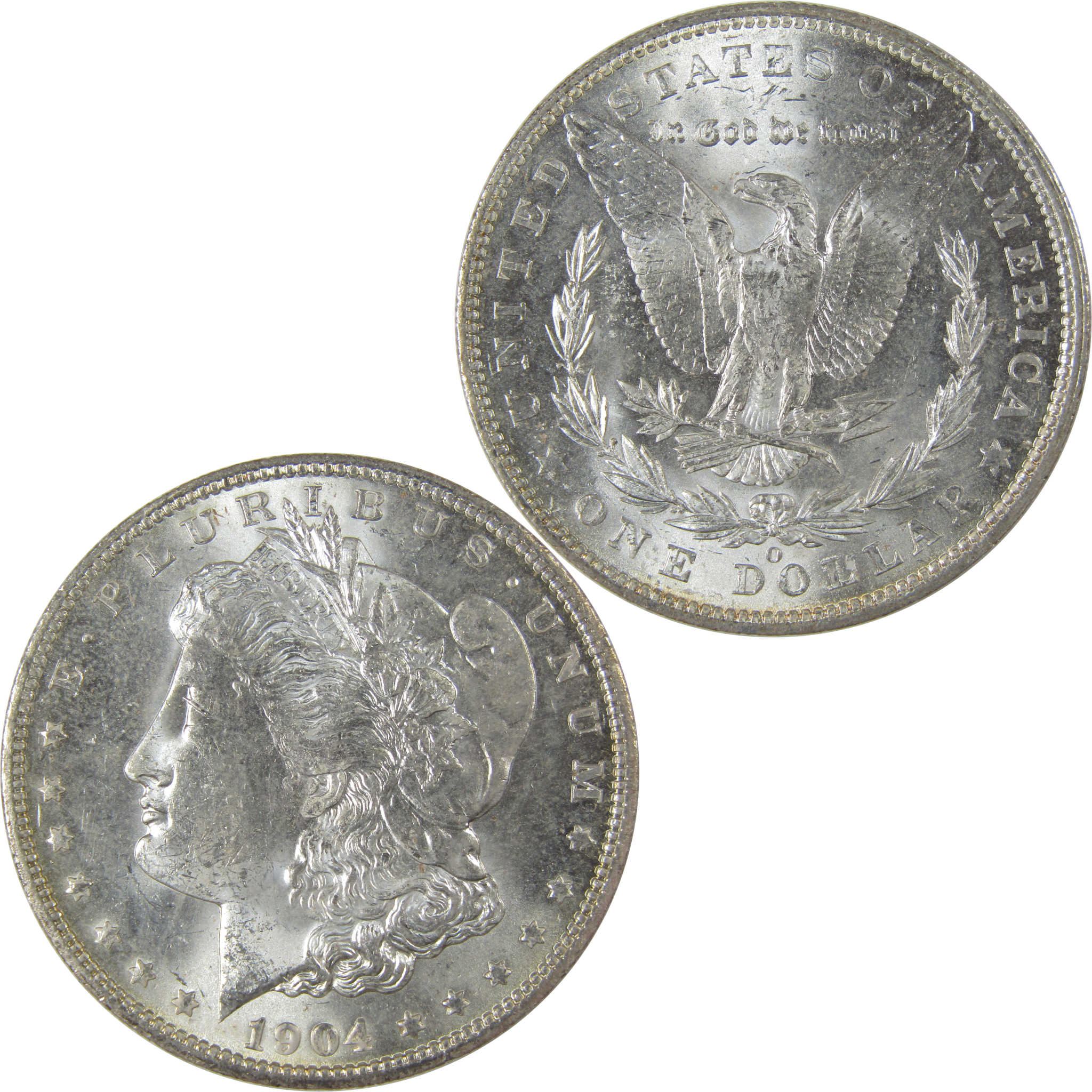 1904 O Morgan Dollar Uncirculated Silver $1 Coin SKU:I22733 - Morgan coin - Morgan silver dollar - Morgan silver dollar for sale - Profile Coins & Collectibles