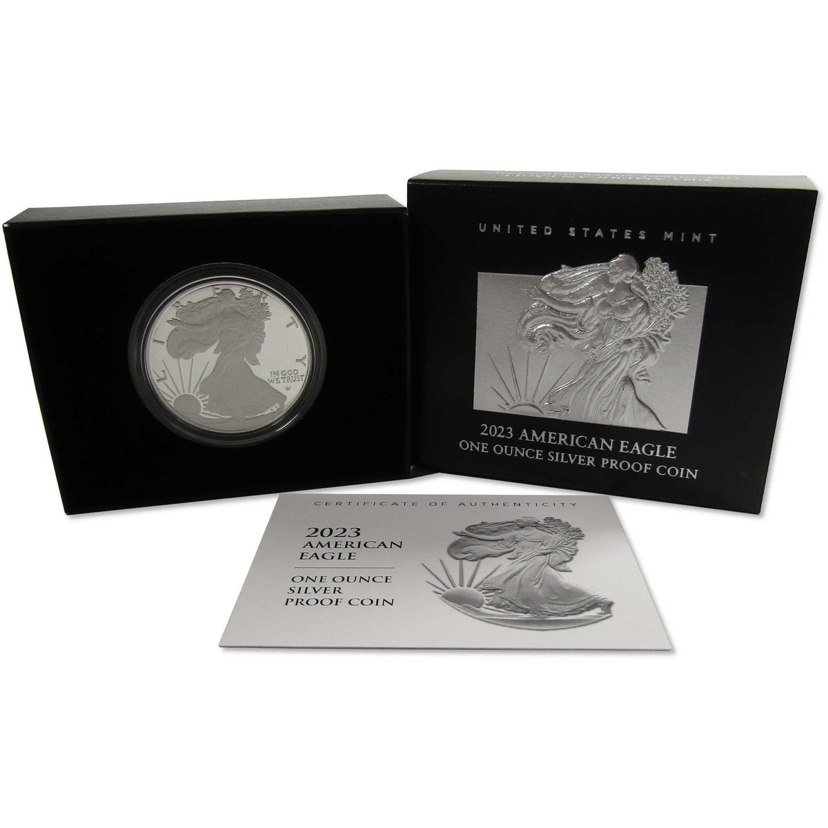 2023 S American Silver Eagle Proof $1 Coin OGP COA SKU:OPC113