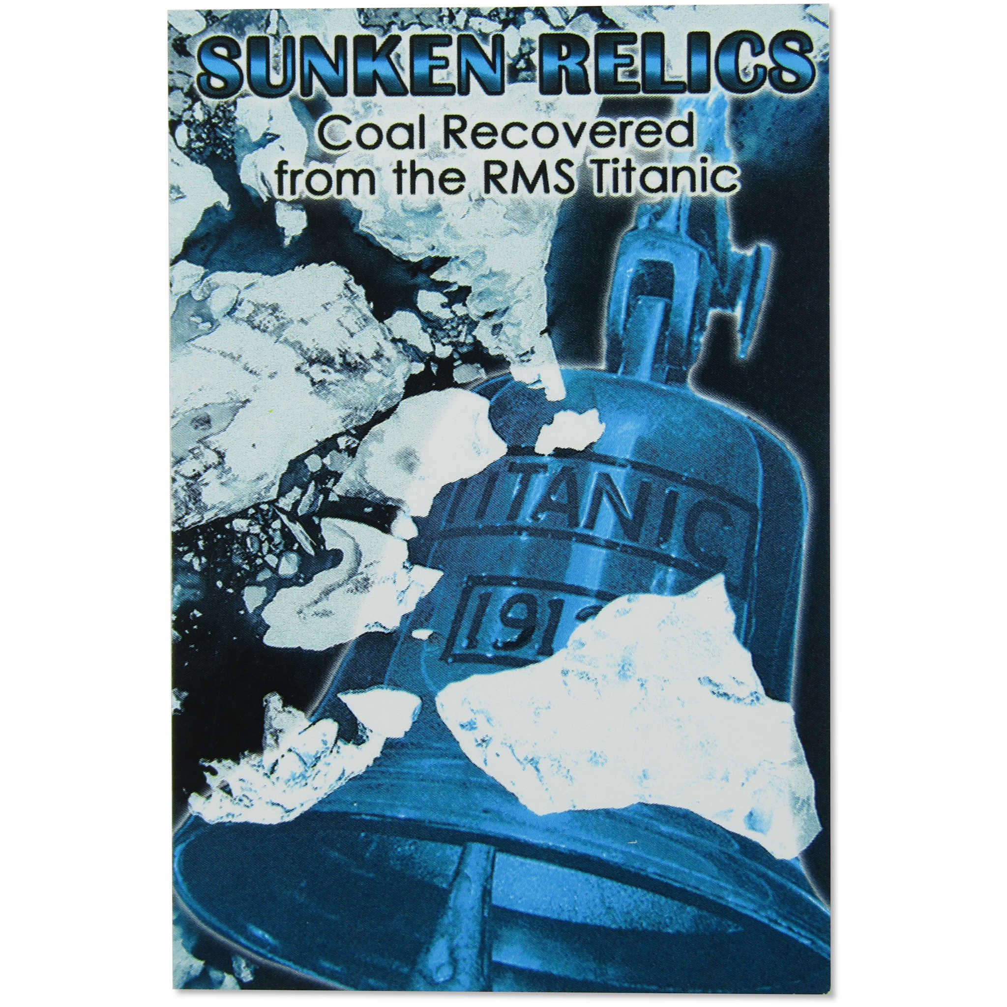 Coal Recovered from the RMS Titanic Sunken Relics NGC SKU:OPC129