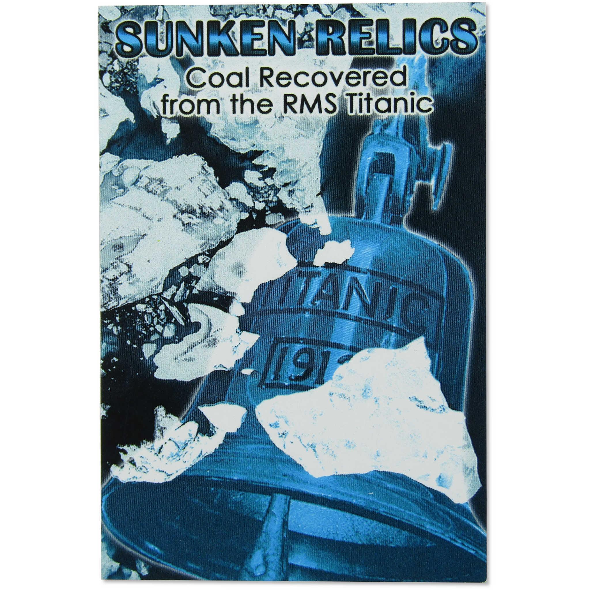 Coal Recovered from the RMS Titanic Sunken Relics NGC SKU:OPC129