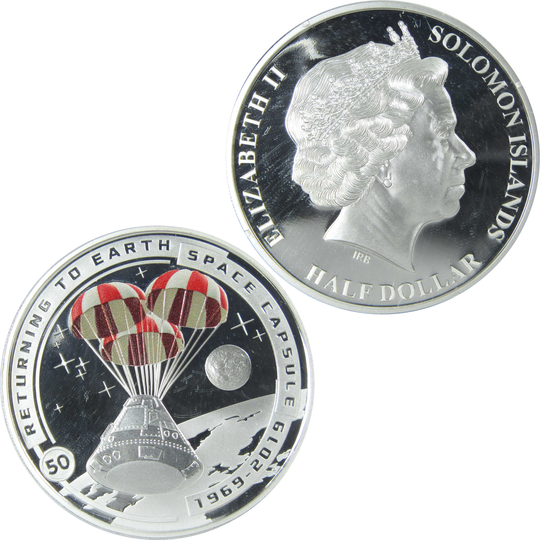 50th Anniversary of Moon Landing Returning to Earth Proof 2019